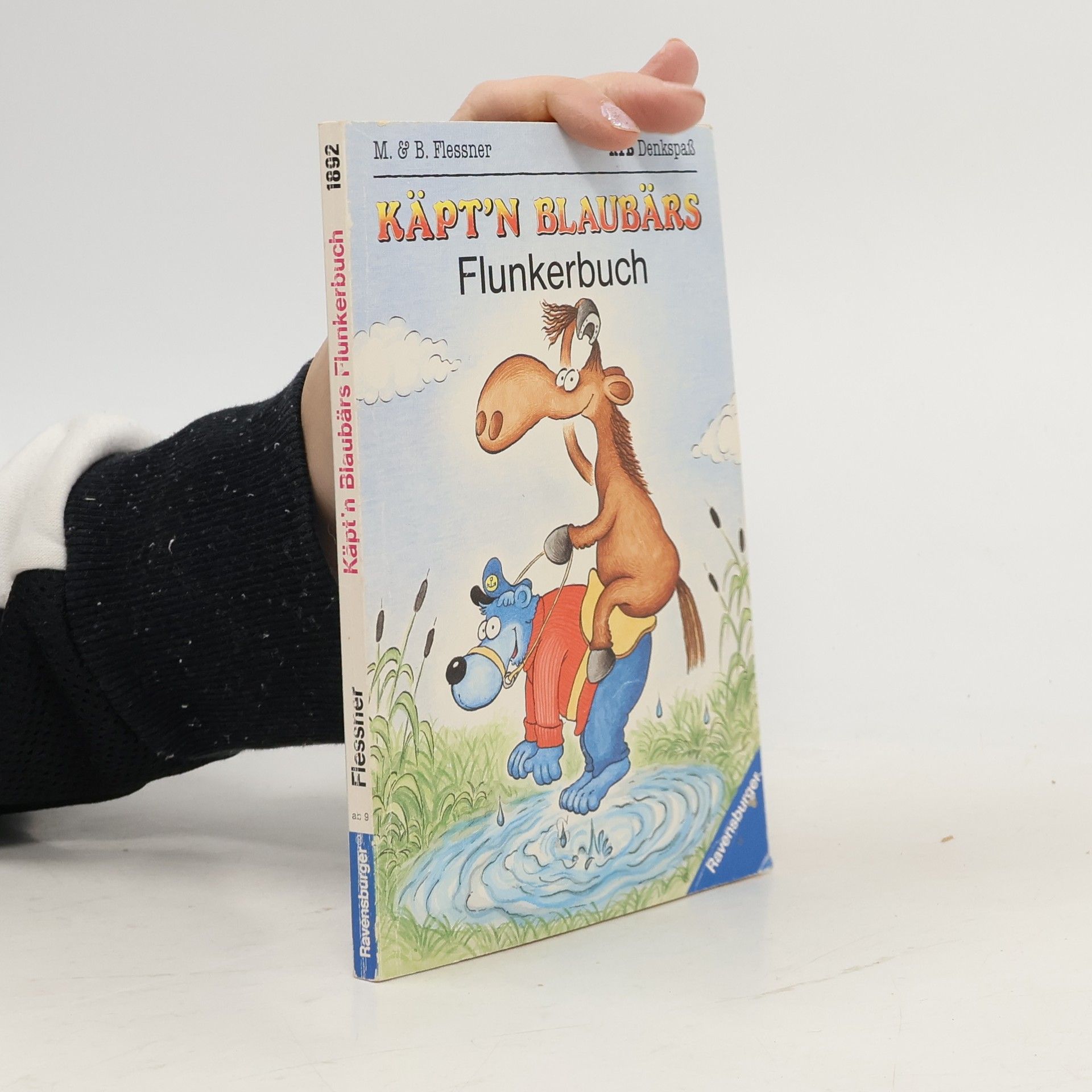 Marianne Flessner Käpt'n Blaubärs Flunkerbuch