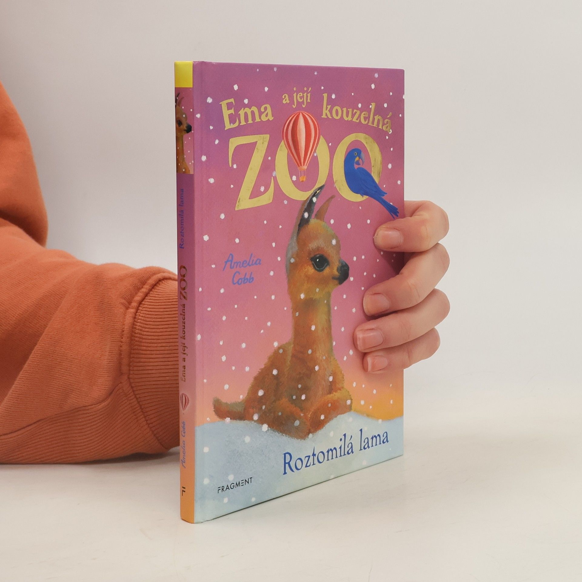 Ema a její kouzelná zoo. Roztomilá lama