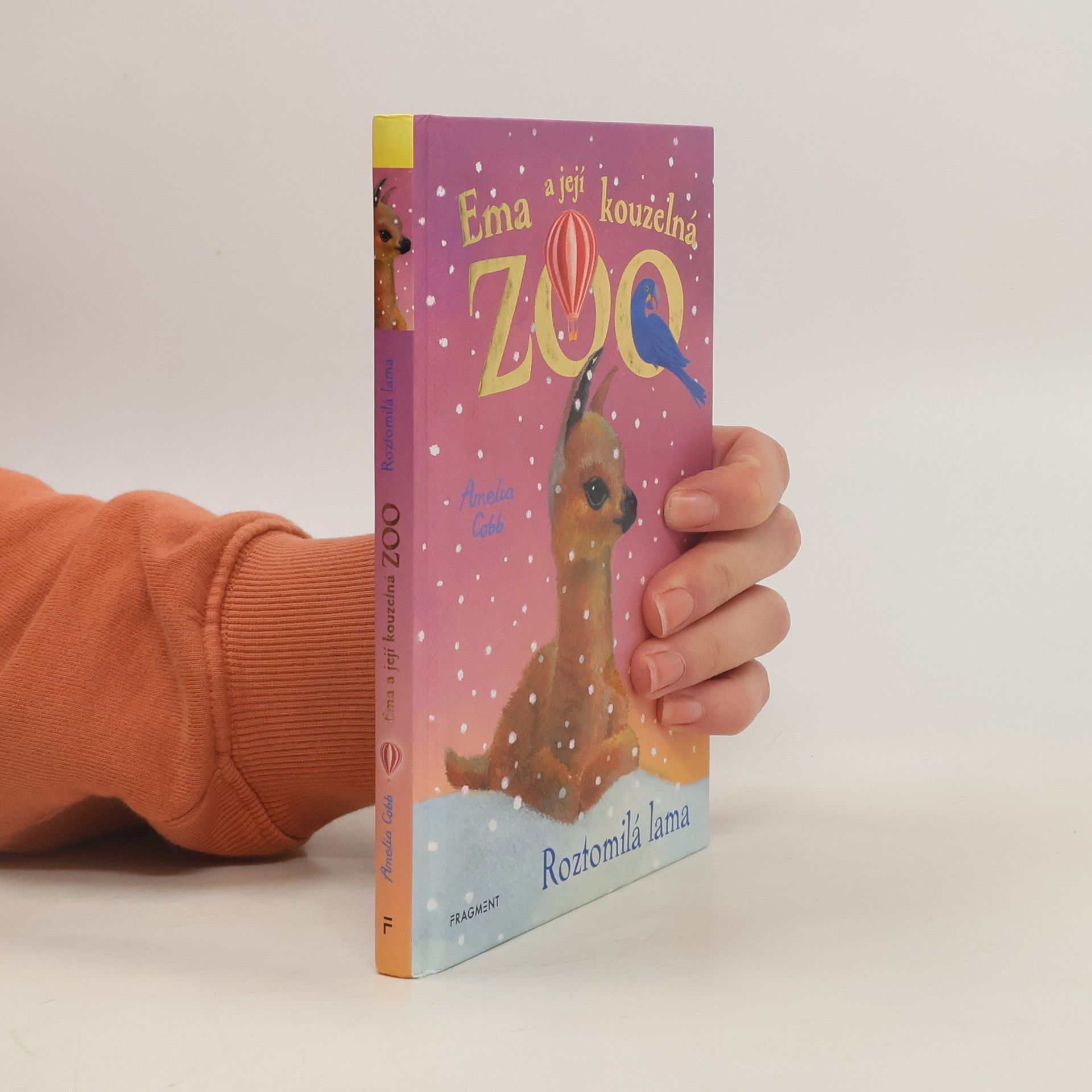 Ema a její kouzelná zoo. Roztomilá lama