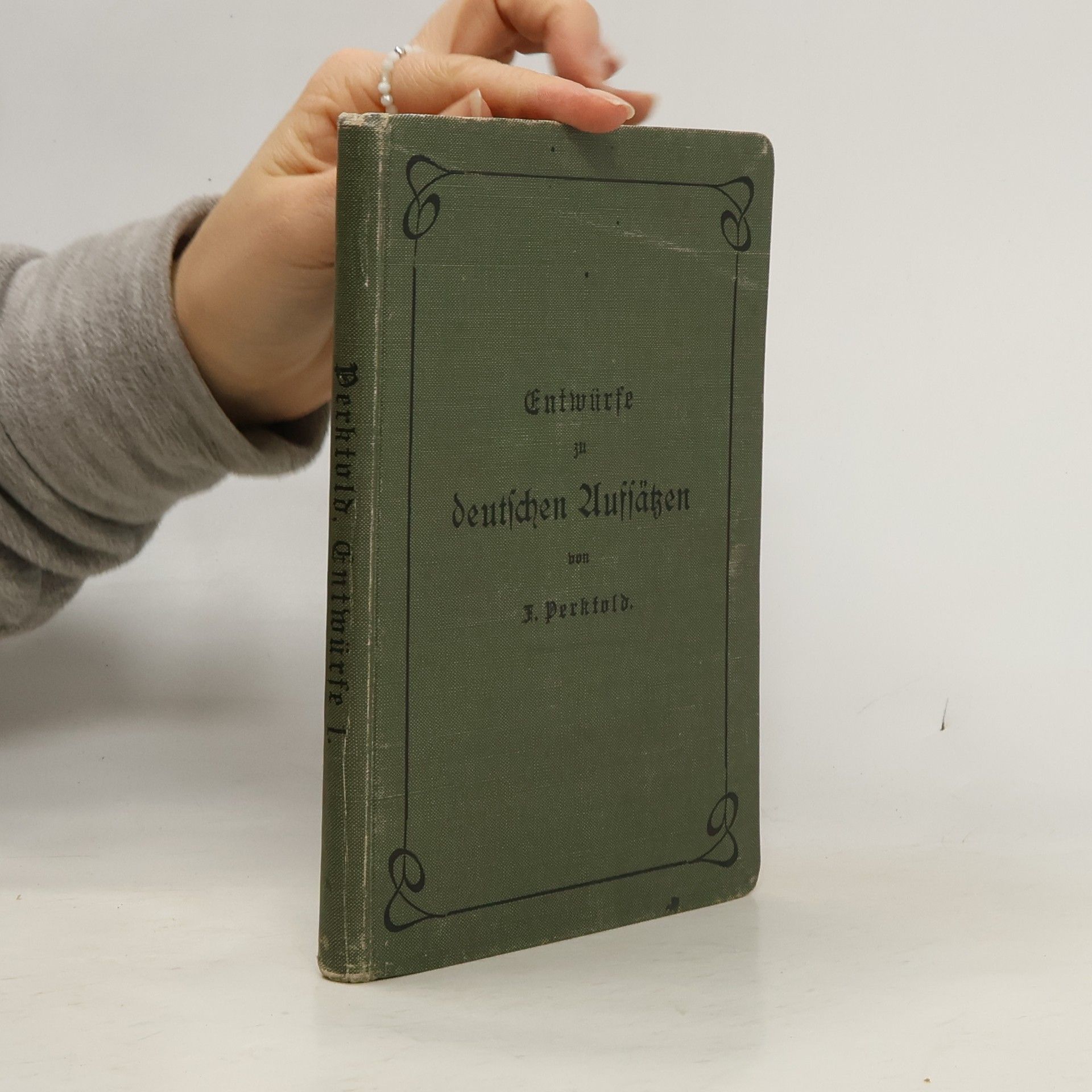Fidelis Perktold Entwürfe zu deutschen Aufsätzen 2