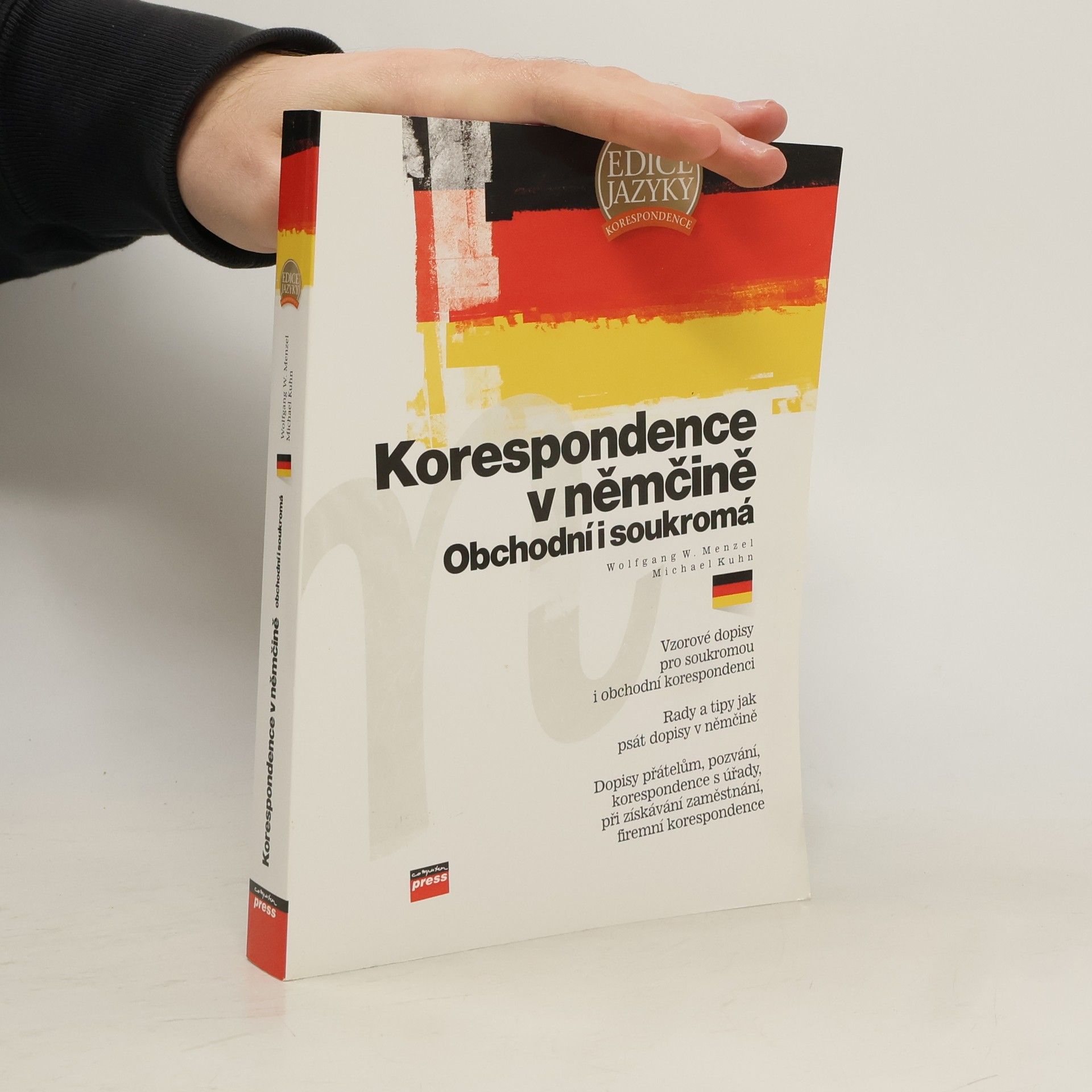 Wolfgang Walter Menzel Korespondence v němčině : obchodní i soukromá