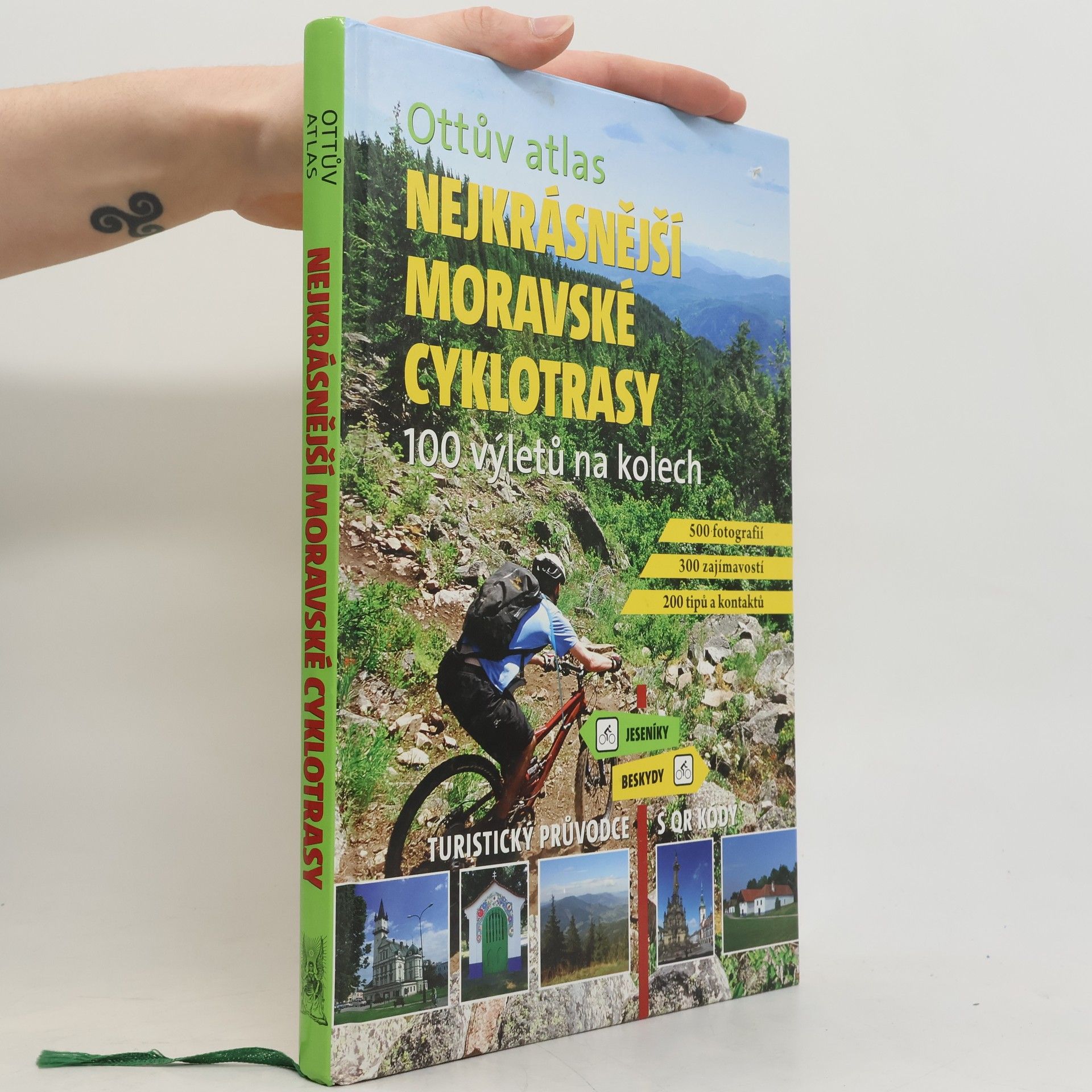 Ivo Paulík Ottův atlas Nejkrásnější moravské cyklotrasy: 100 výletů na kolech
