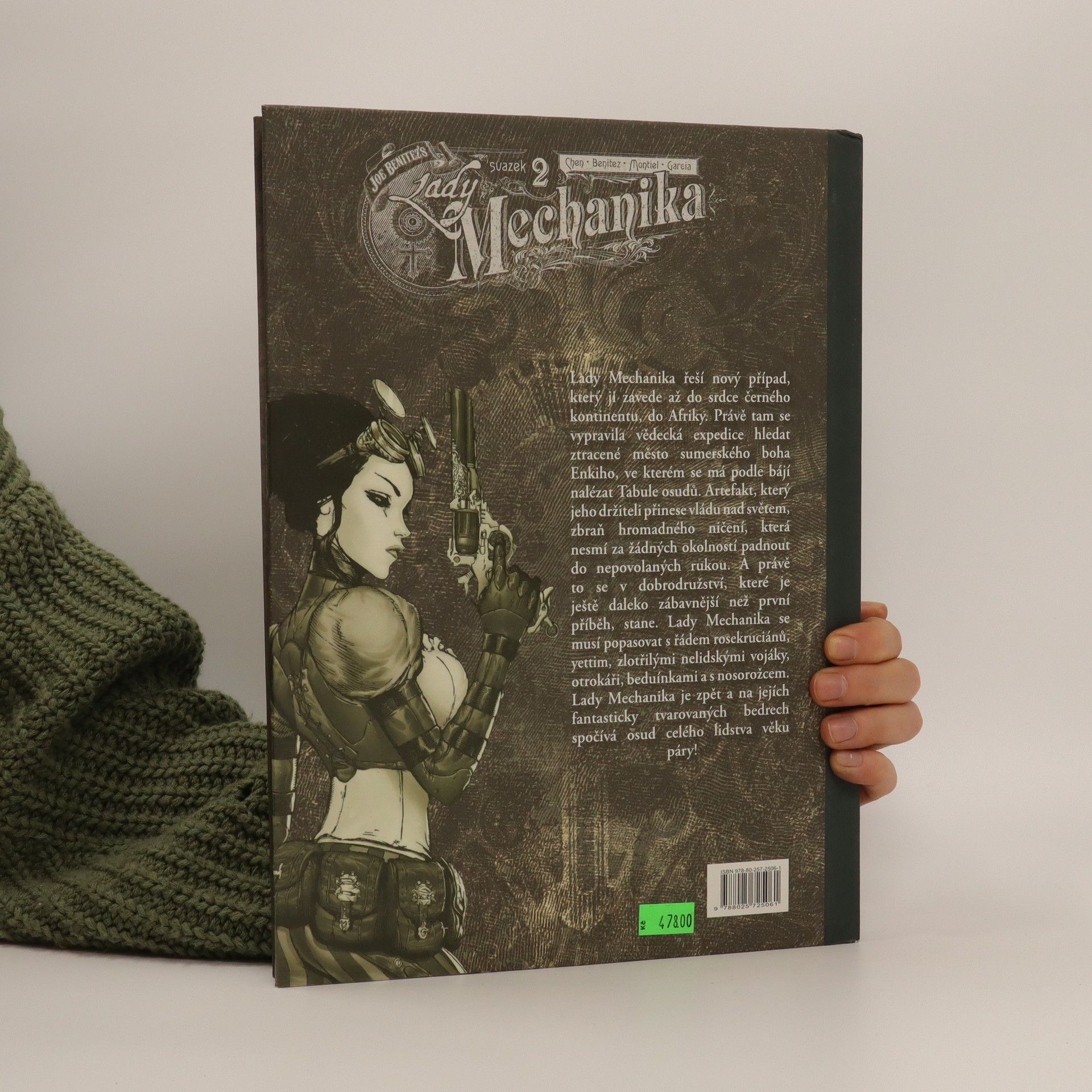 Marcia Chen Lady Mechanika & Tabule osudů.
