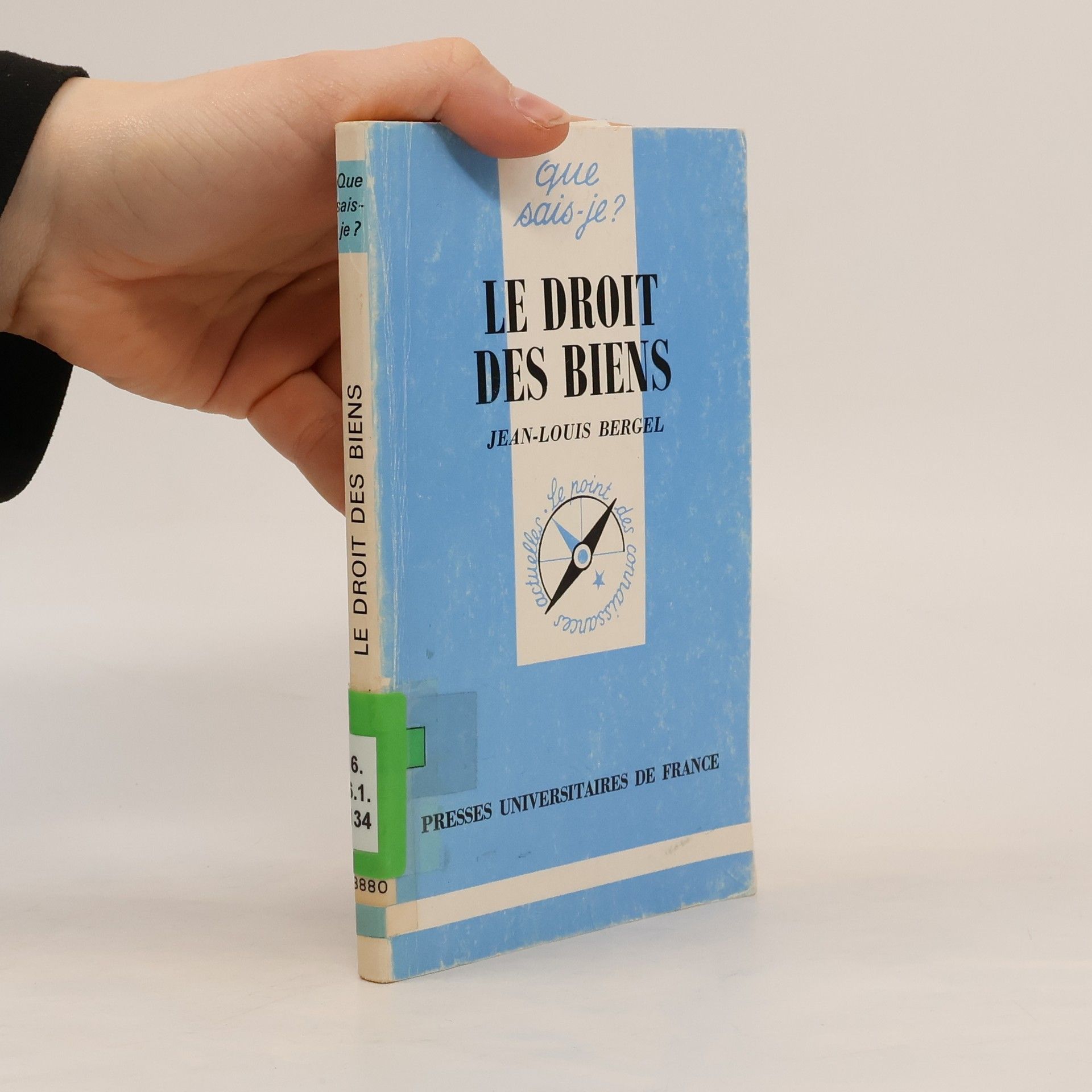Jean-Louis Bergel Le droit des biens