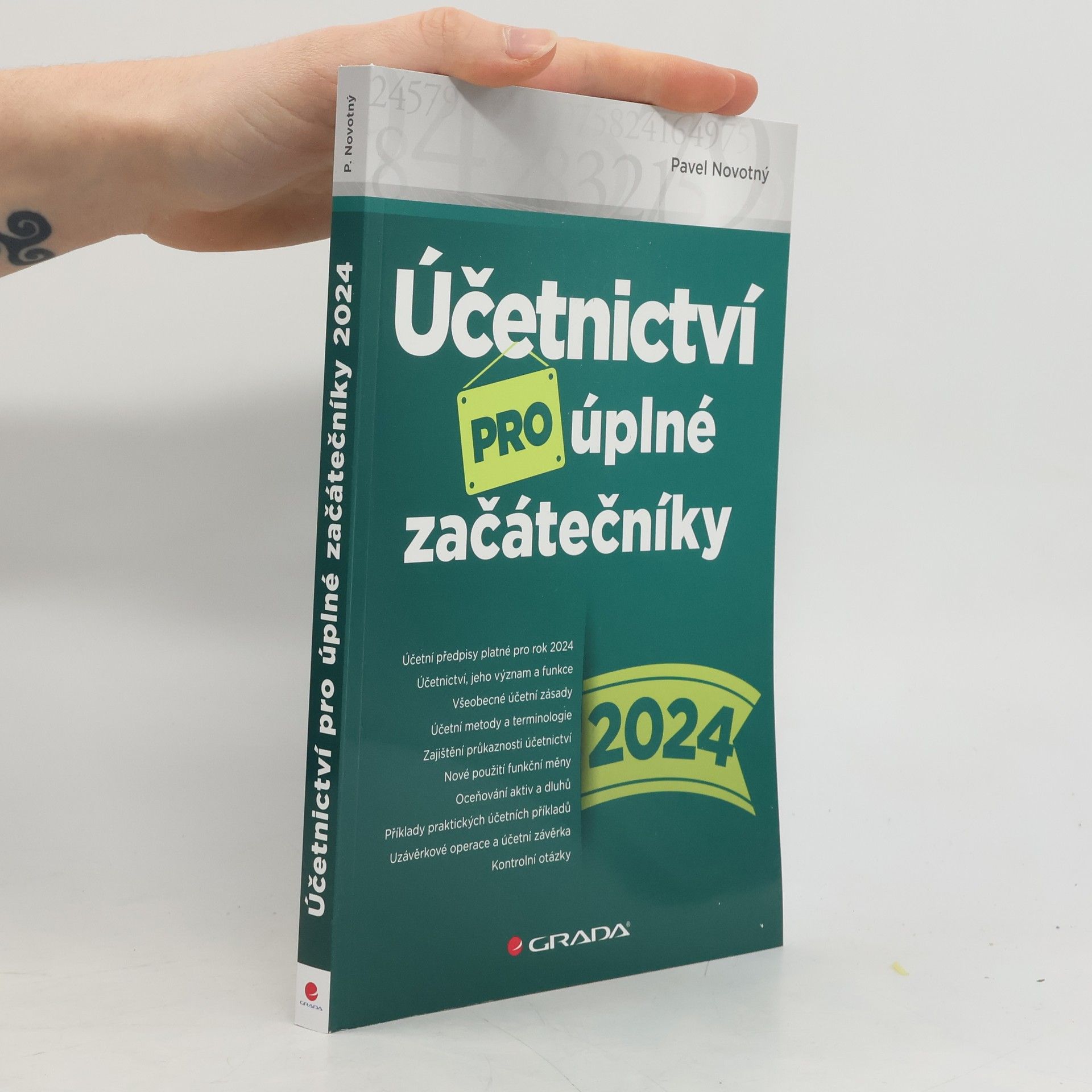 Pavel Novotný Účetnictví pro úplné začátečníky 2024