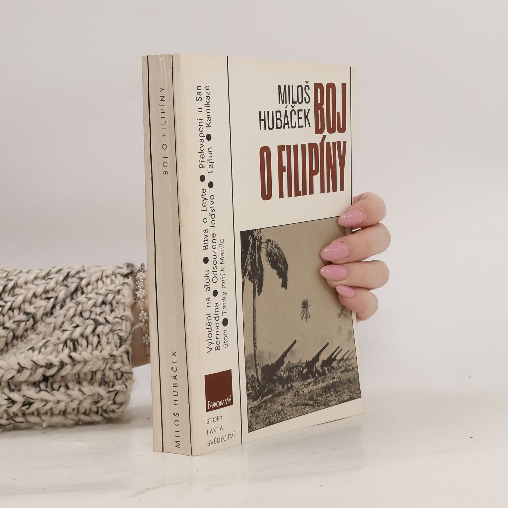 Miloš Hubáček Boj o Filipíny