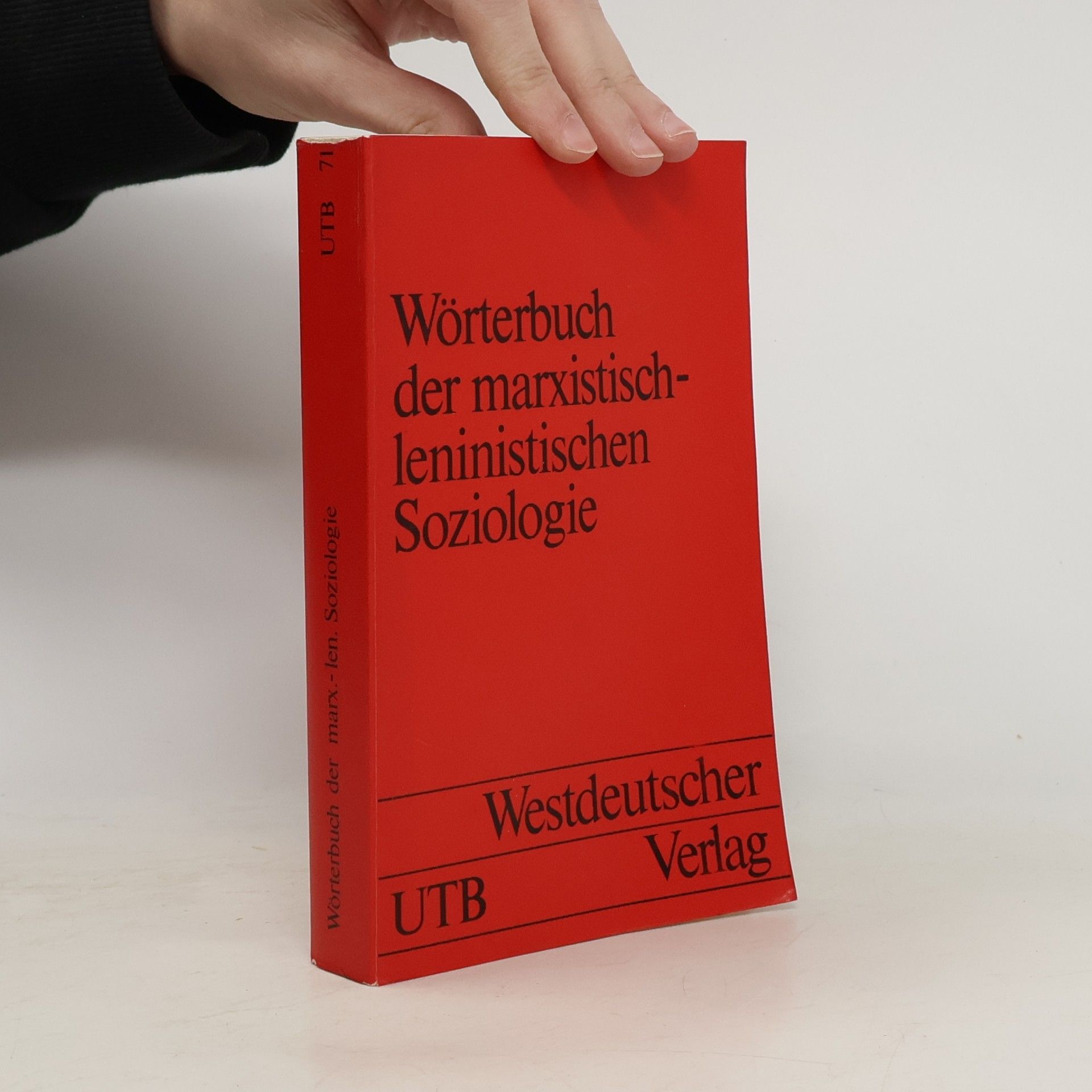 Georg Aßmann Wörterbuch der marxistisch-leninistischen Soziologie