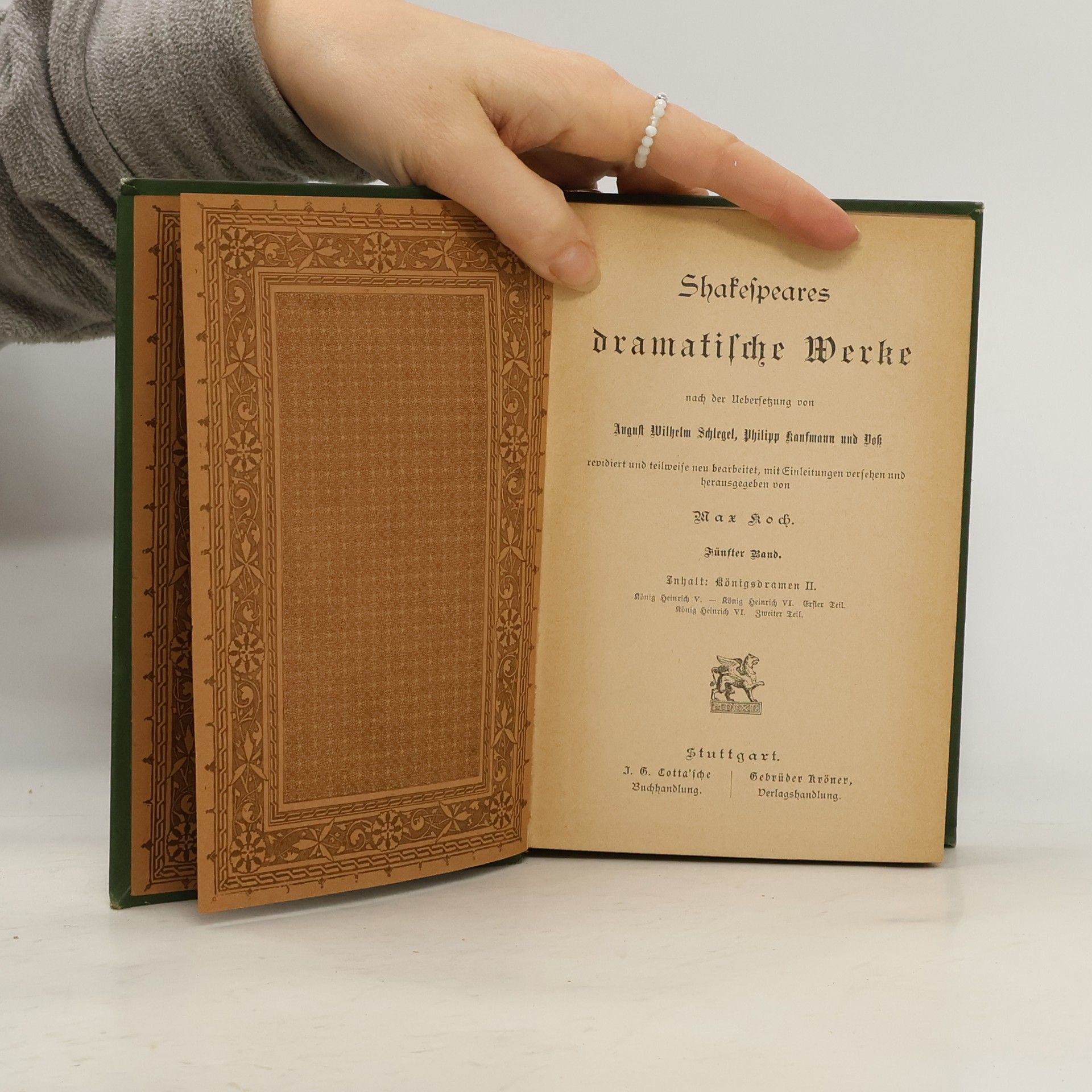 William Shakespeare Shakespeares dramatische Werke. Zehnter Band