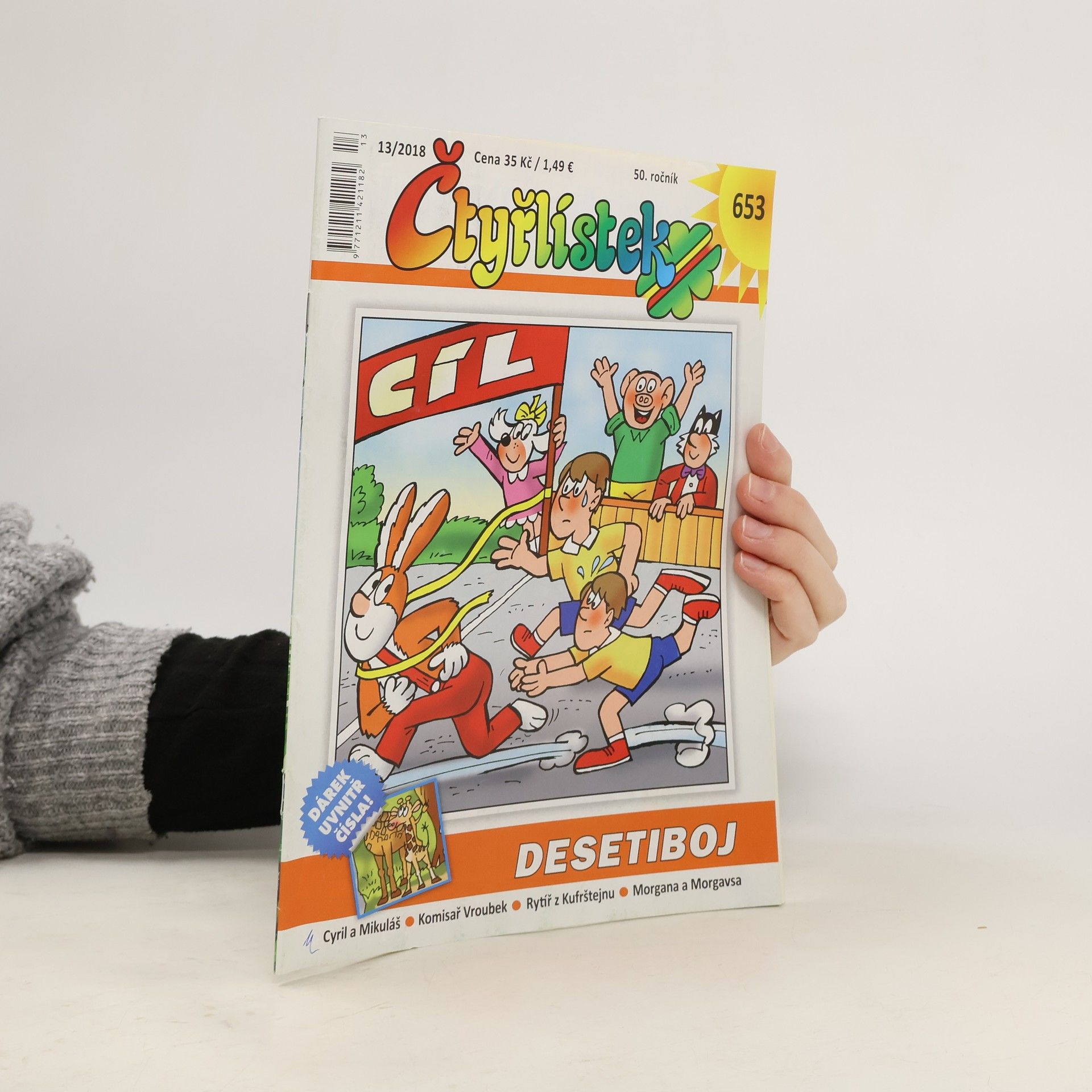 Jaroslav Němeček Čtyřlístek 653. 13/2018