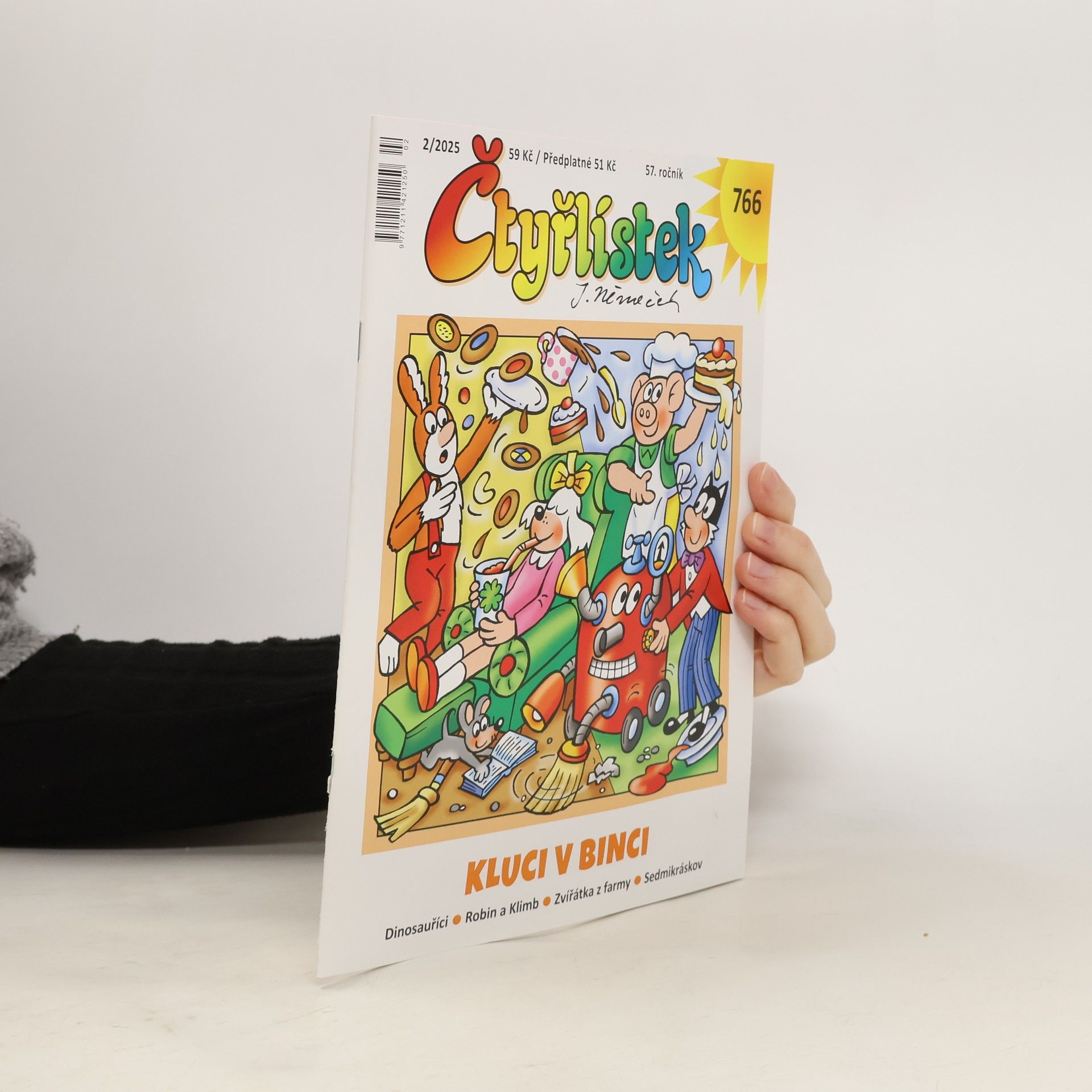 Autores varios Čtyřlístek 766 2/2025. Kluci v binci