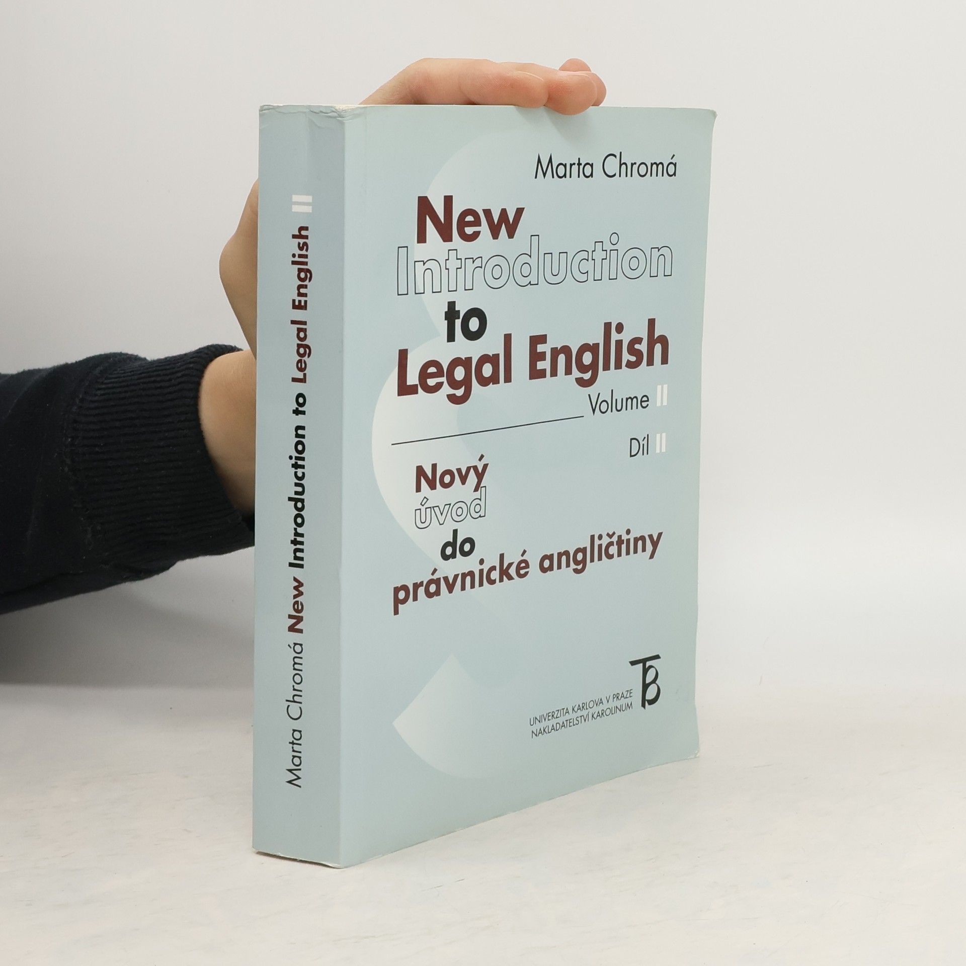 Marta Chromá New introduction to legal English. Vol. II