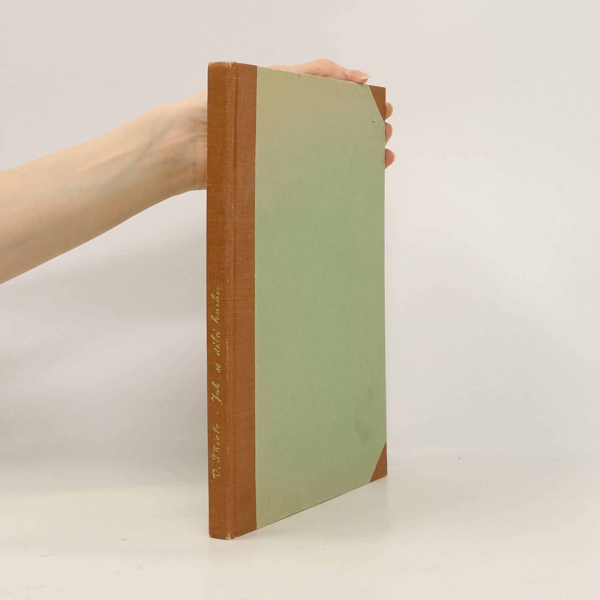 Vladimír Thiele Jak se dělá kniha