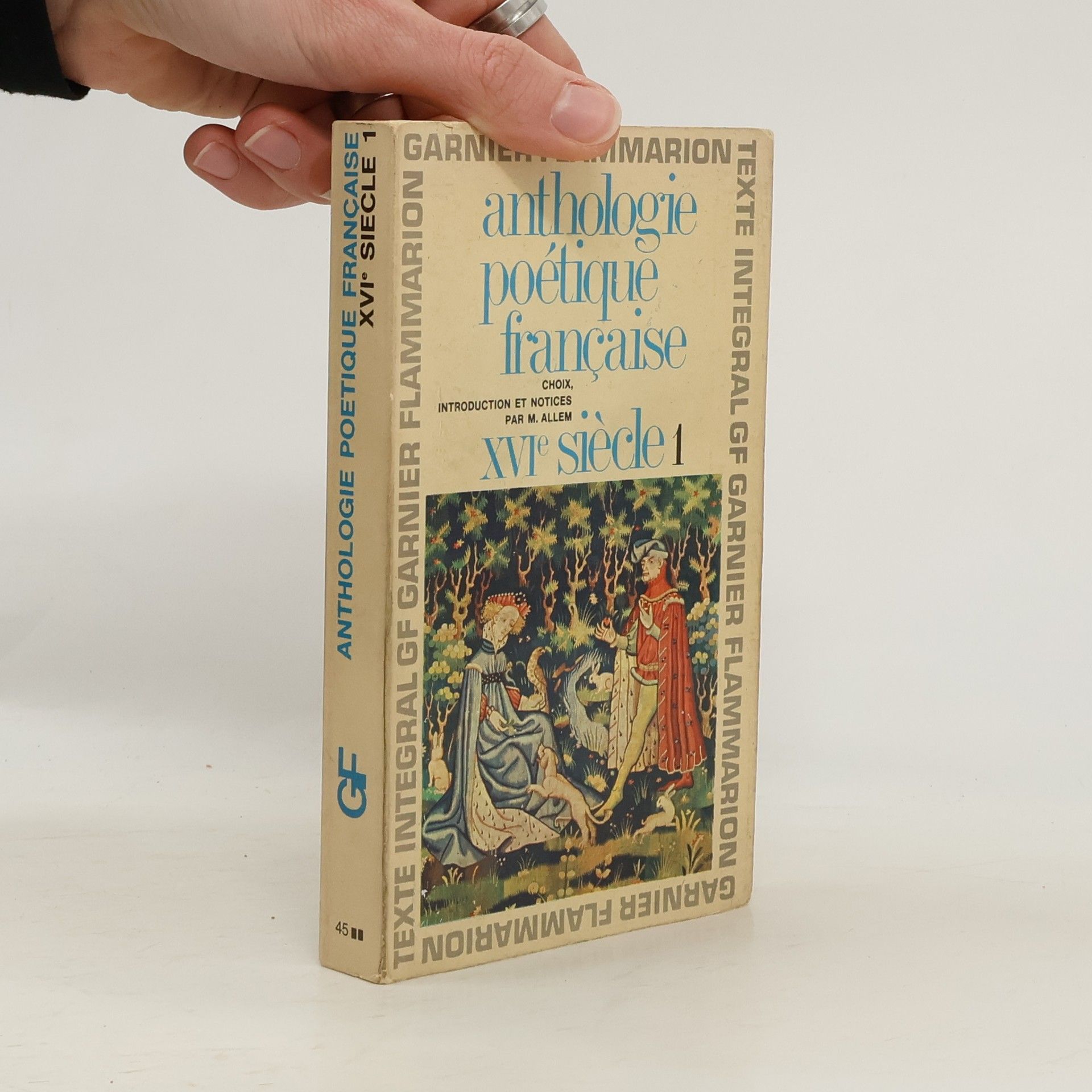 AA.VV. Anthologie poétique francaise