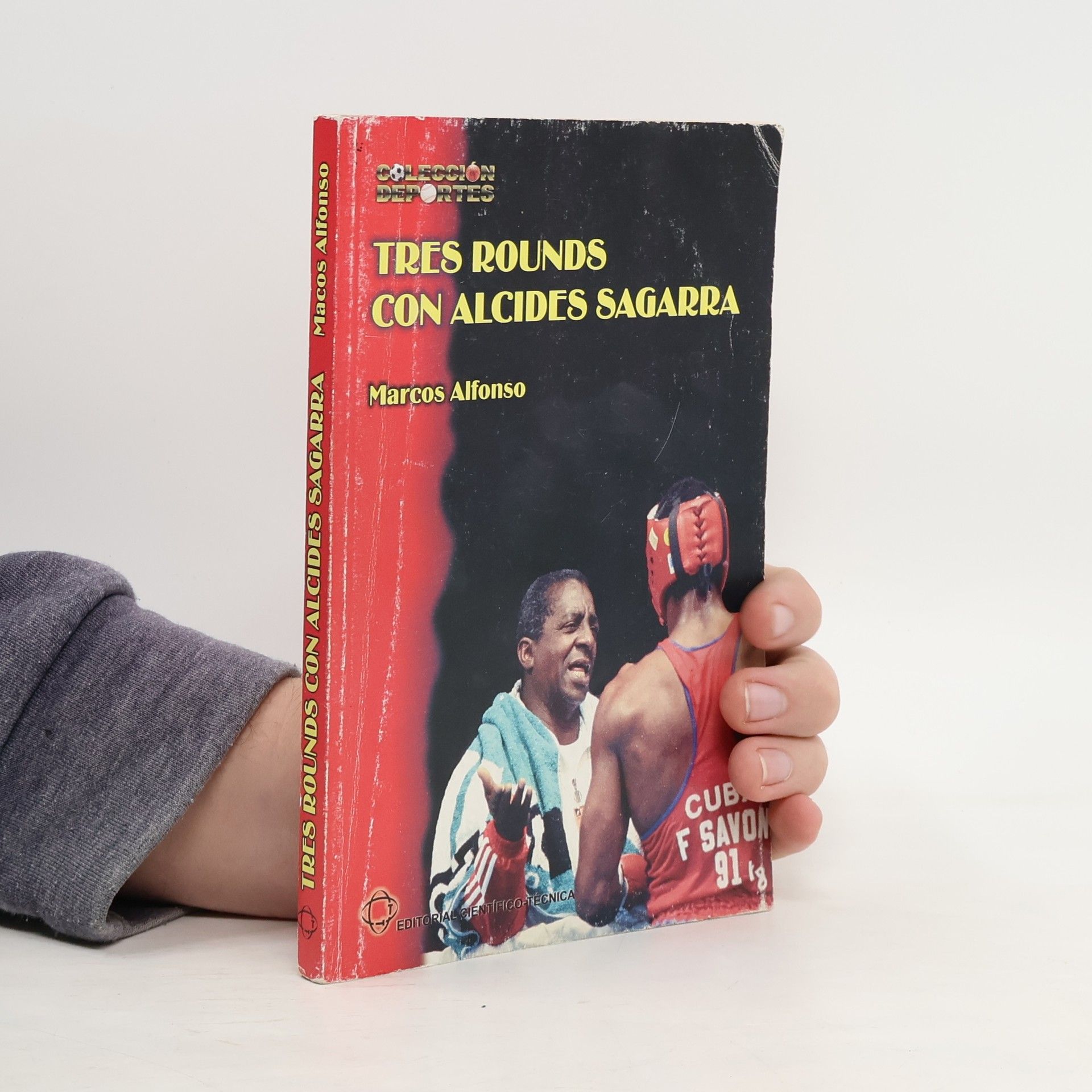 Marcos Alfonso Colección Deportes: Tres rounds con Alcides Sagarra