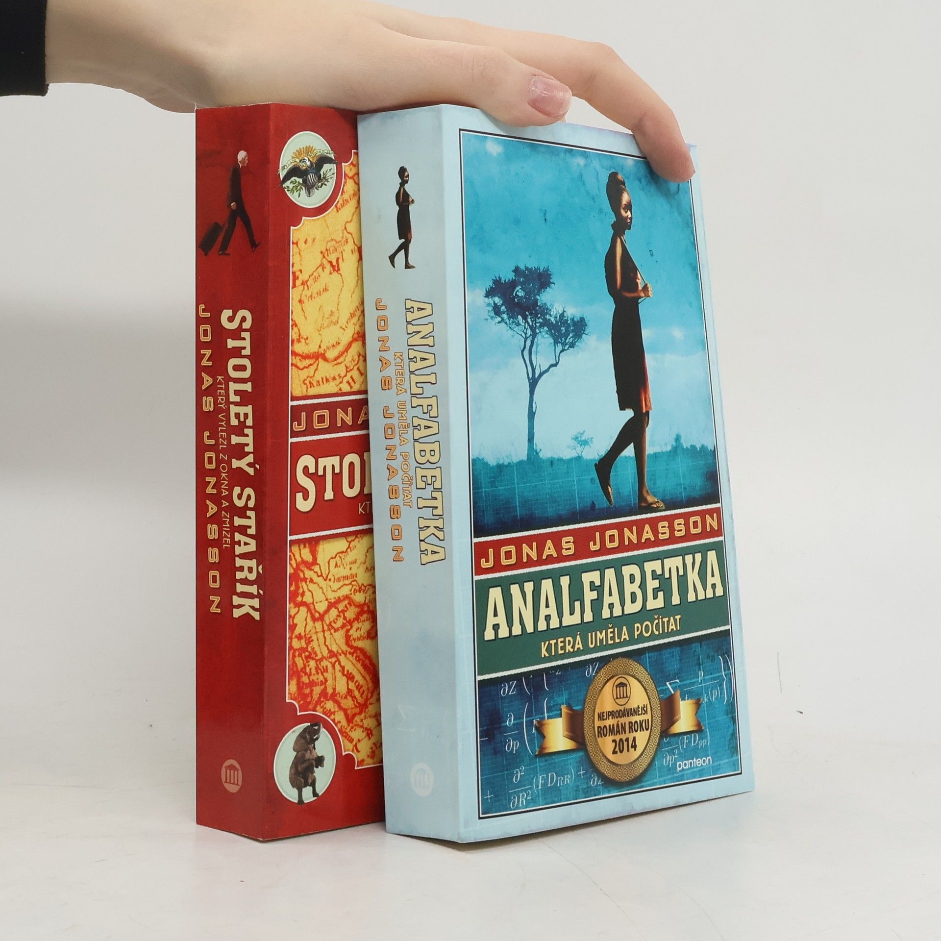 Jonas Jonasson Stoletý stařík, který vylezl z okna a zmizel + Analfabetka, která uměla počítat - dárková edice