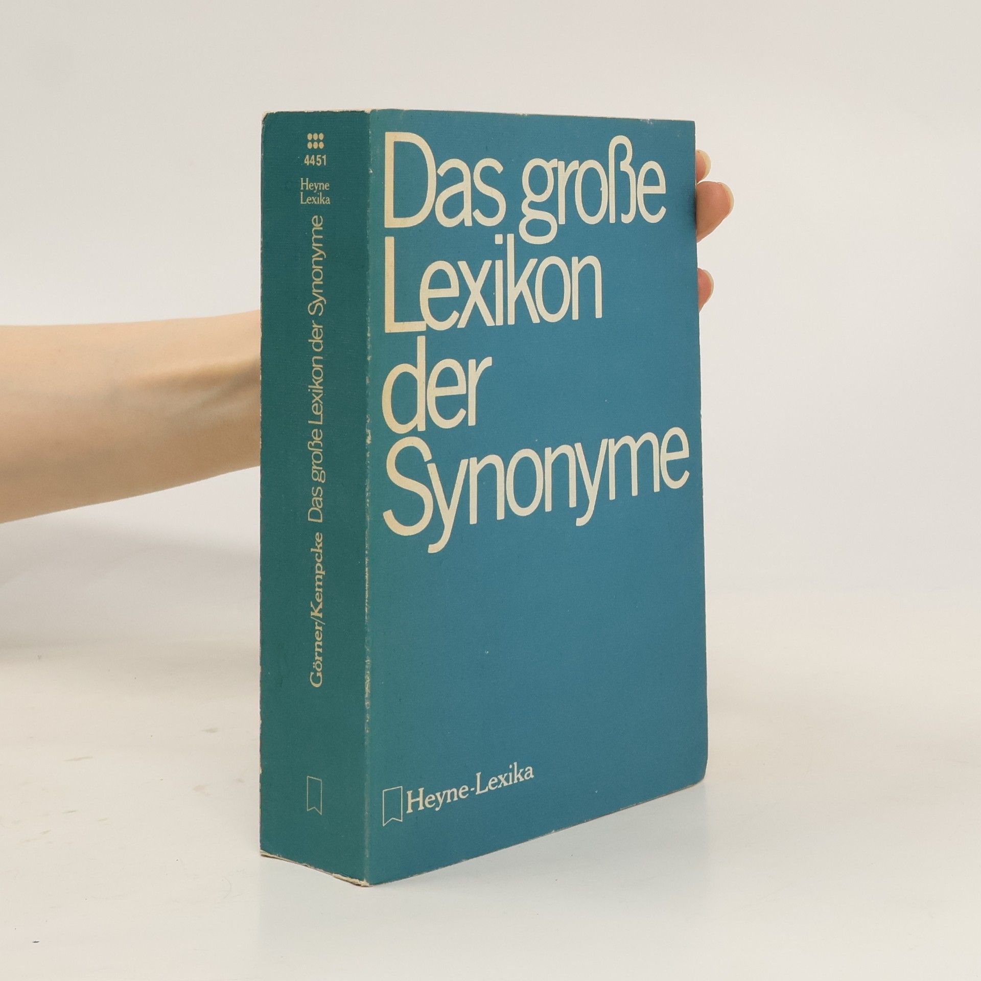 Das grosse Lexikon der Synonyme