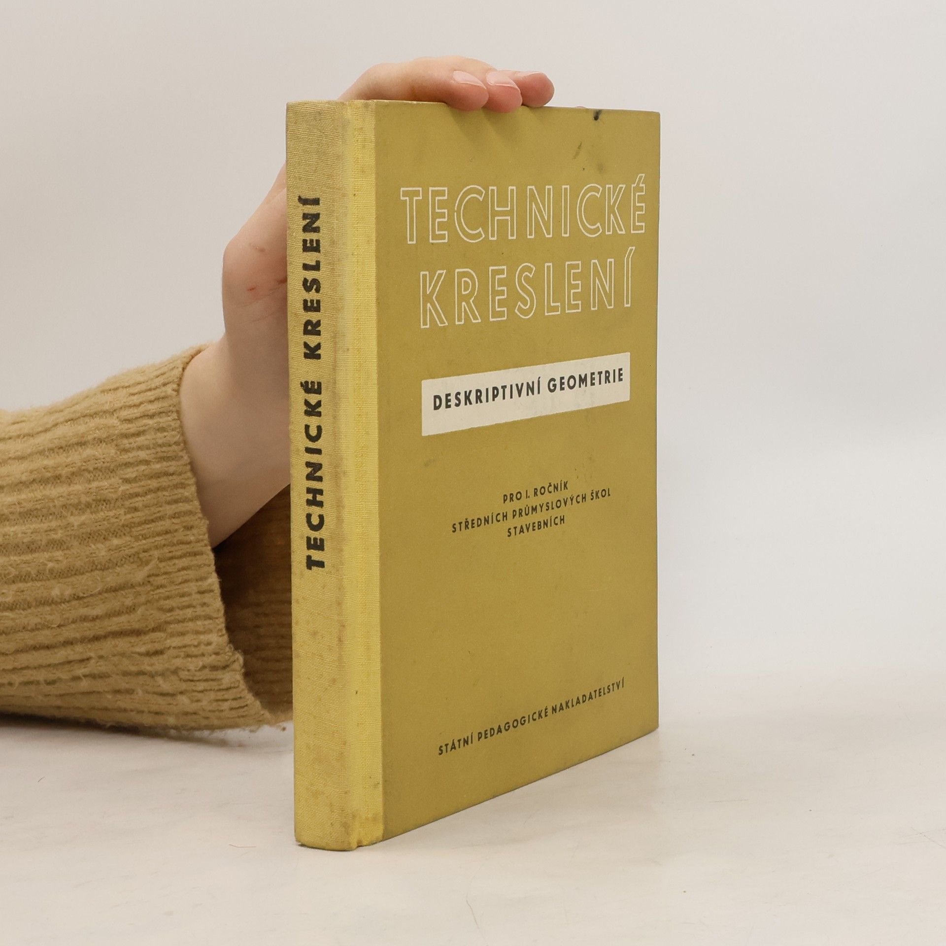 Miroslav Menšík Technické kreslení pro I. ročník průmyslových škol stavebních