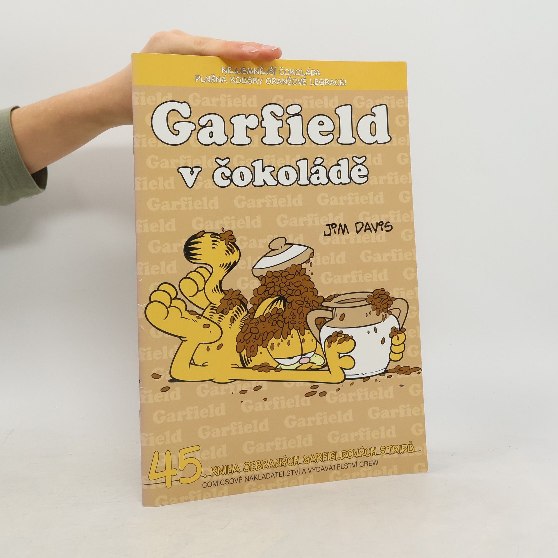 Jim Davis Garfield v čokoládě