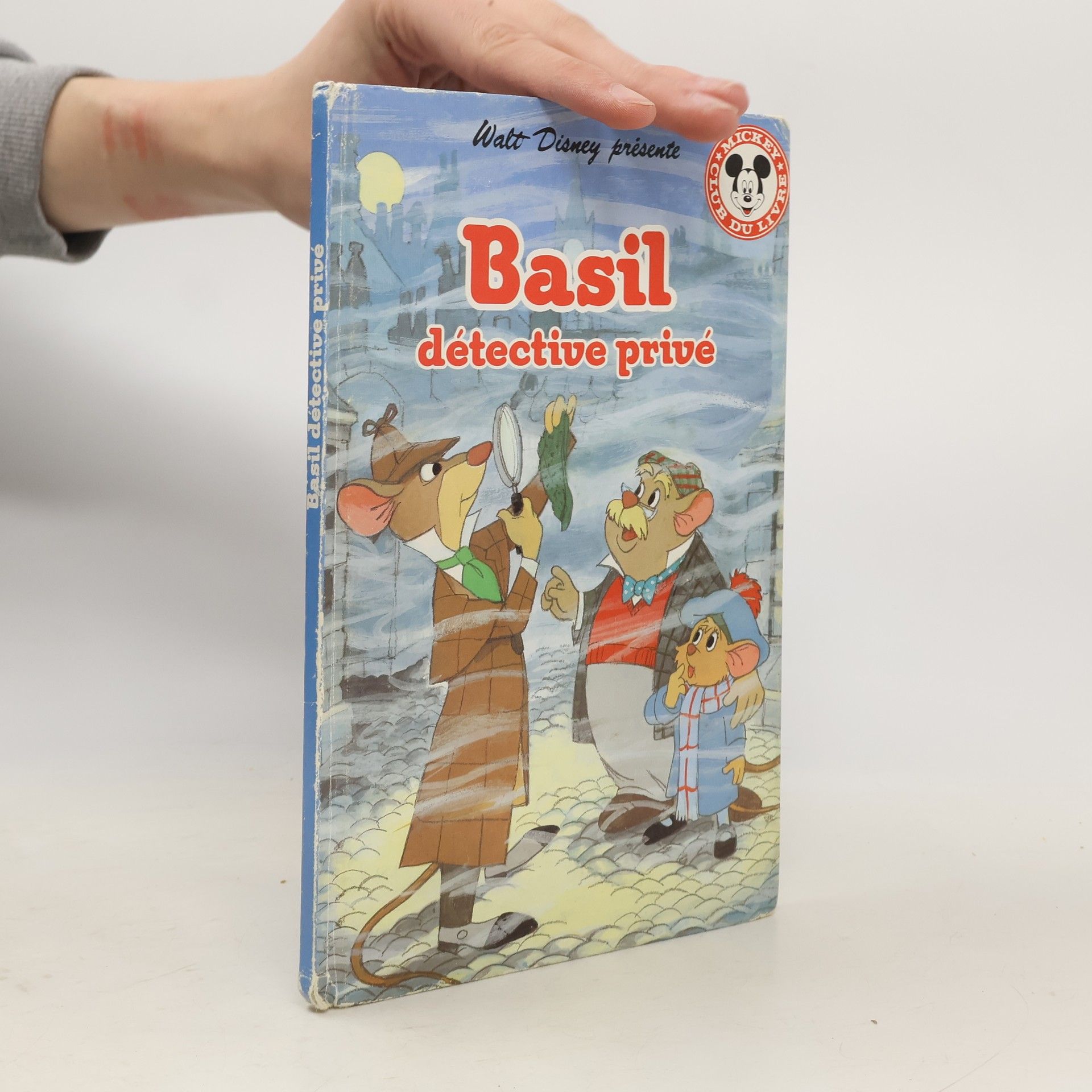 neuveden Walt disney presente, basil, detective prive