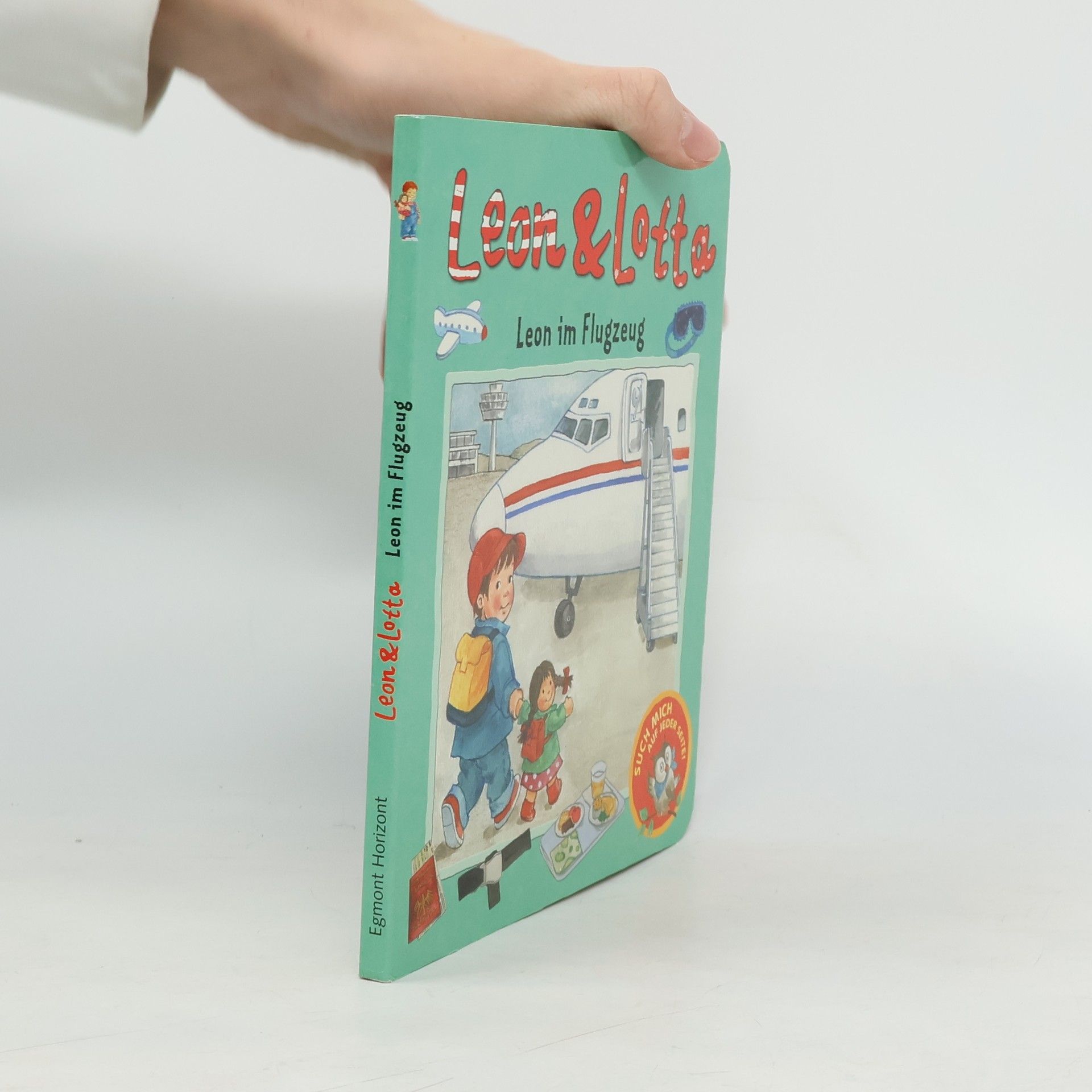 Leon & Lotta. Leon im Flugzeuz
