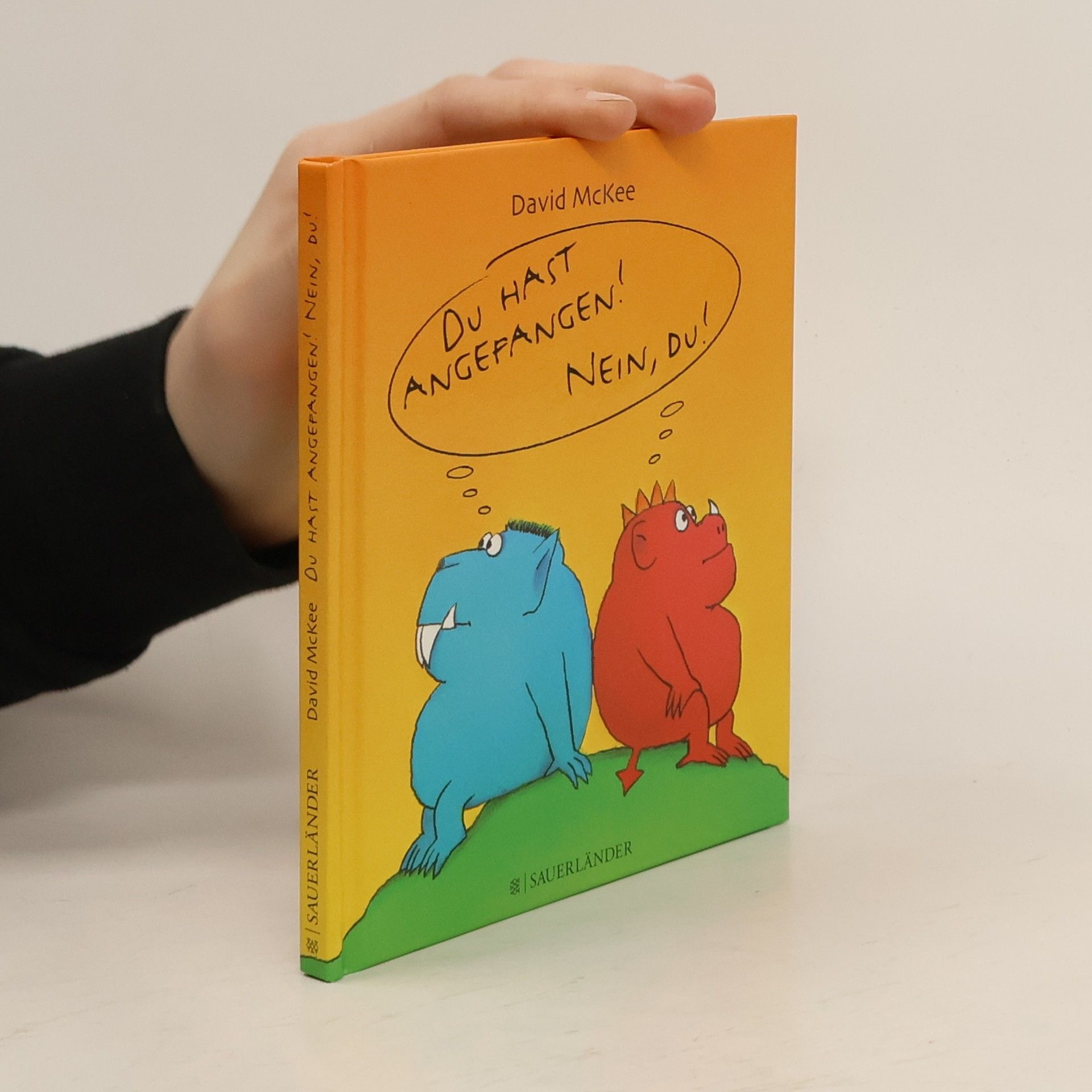 David McKee Du hast angefangen! Nein, du!, Mini-Ausgabe