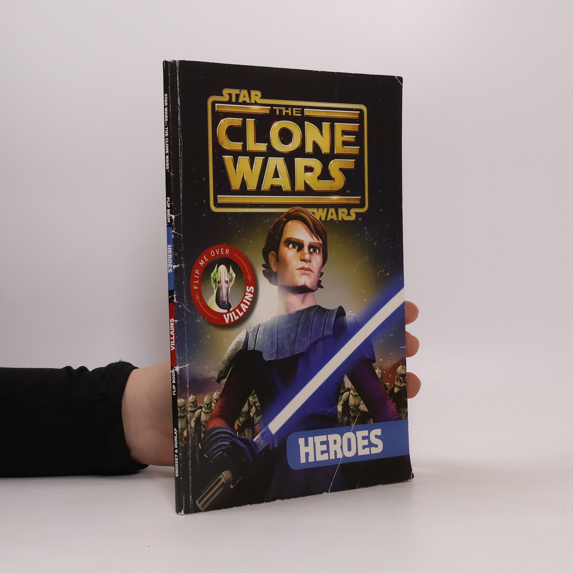 Jason Fry Star Wars: The Clone Wars Flip Book Heroes and Villains