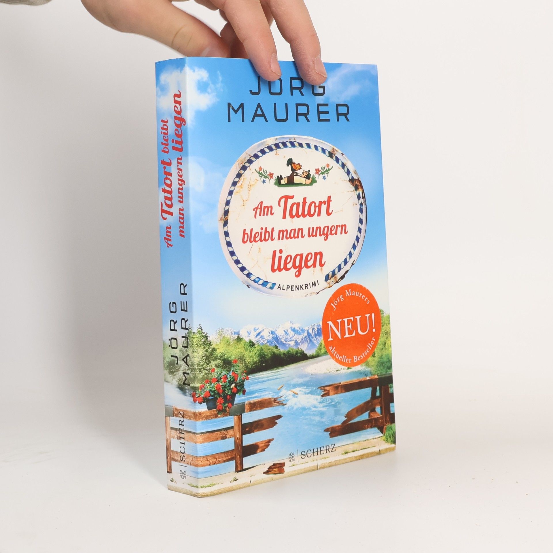 Jörg Maurer Am Tatort bleibt man ungern liegen
