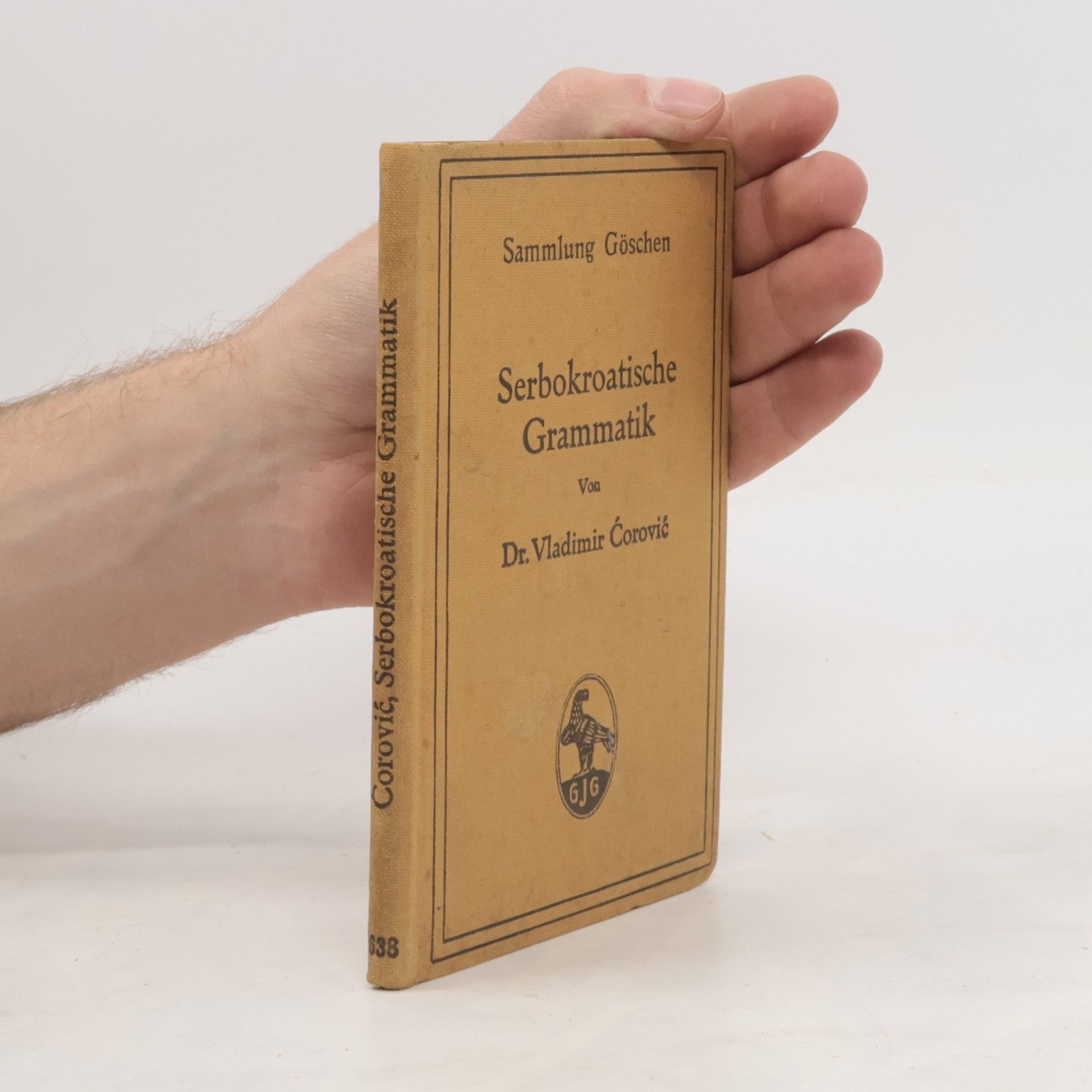 Vladimir Ćorović Serbokroatische Grammatik