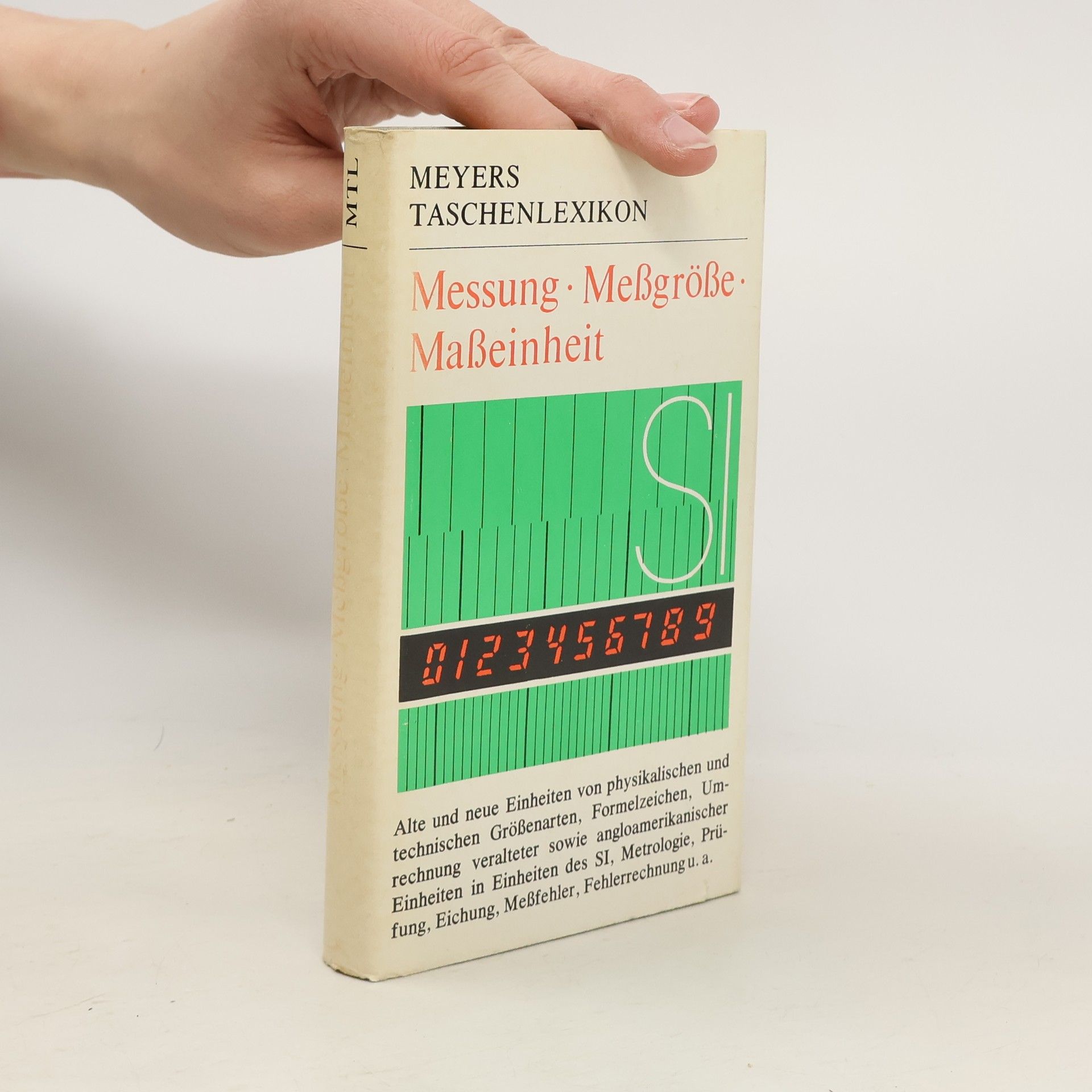 Autores varios Meyers Taschenlexikon. Messung, Meßgröße, Maßeinheit