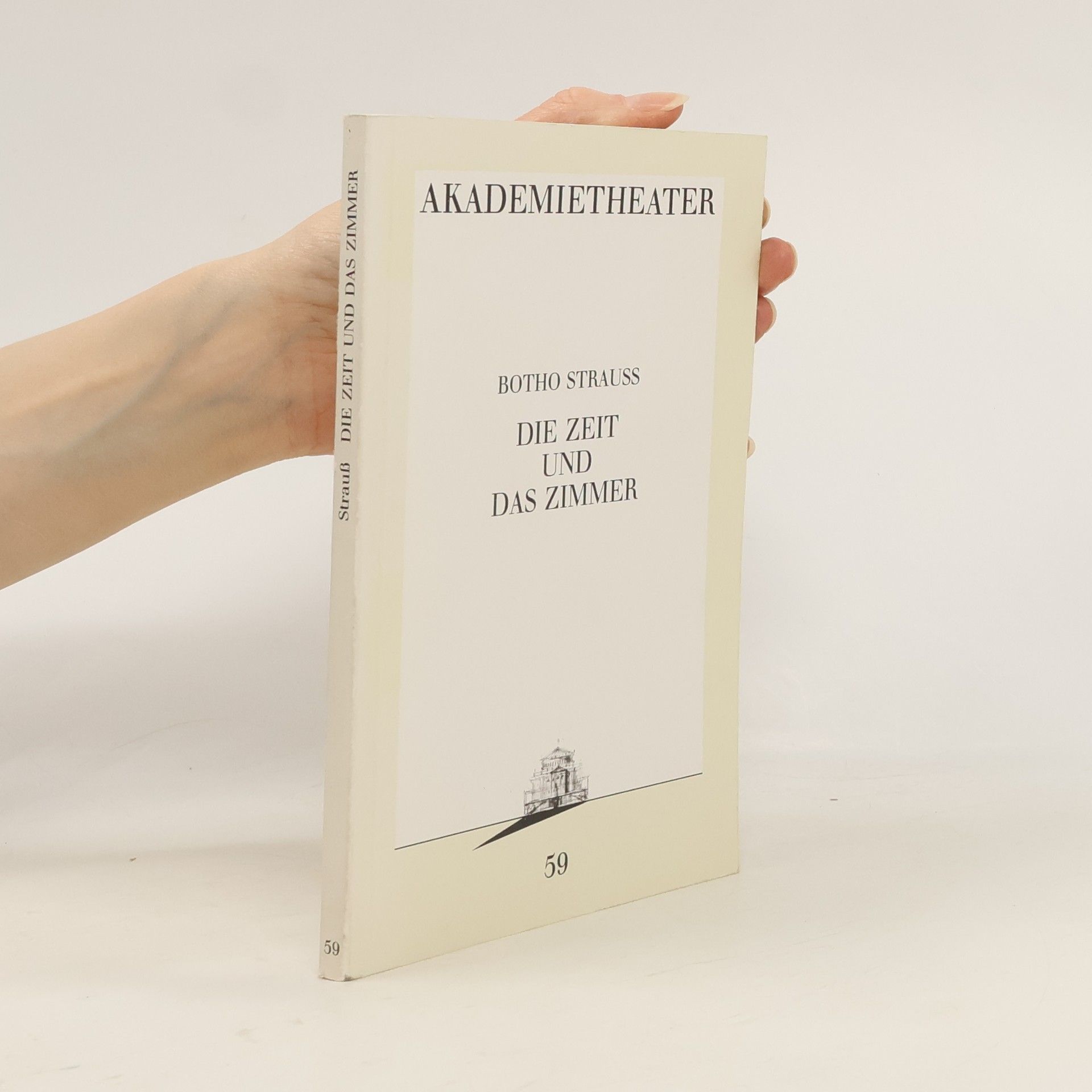 Botho Strauß Die Zeit und das Zimmer