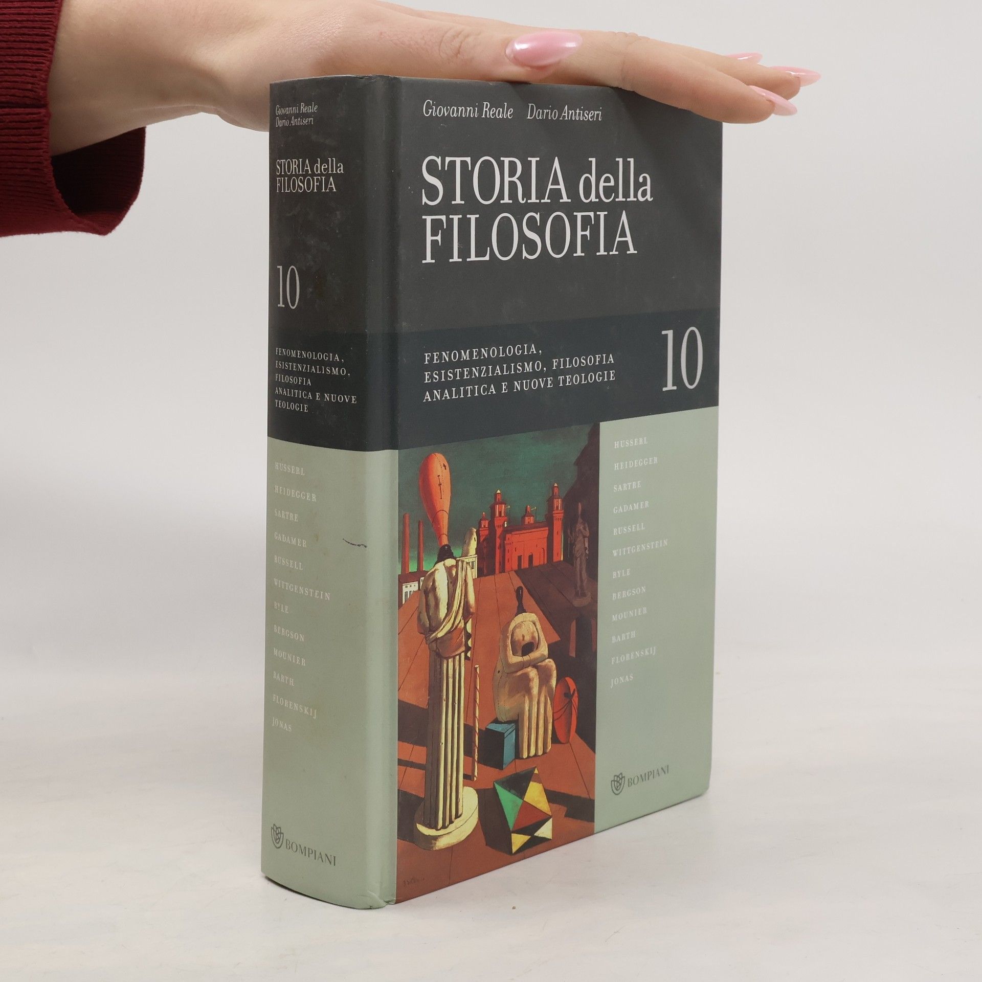 Giovanni Reale Storia della filosofia 10