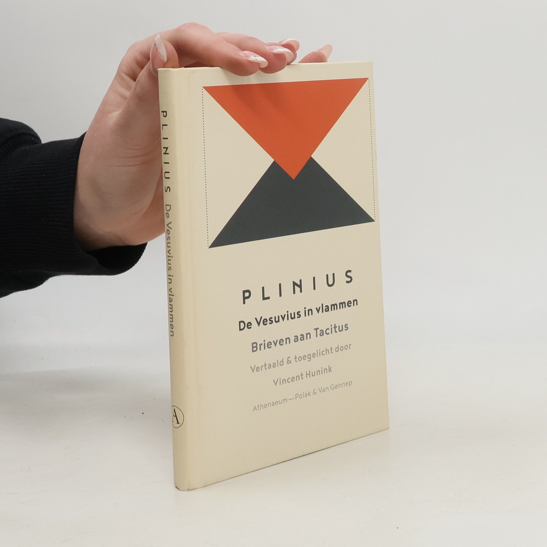 De Vesuvius in vlammen