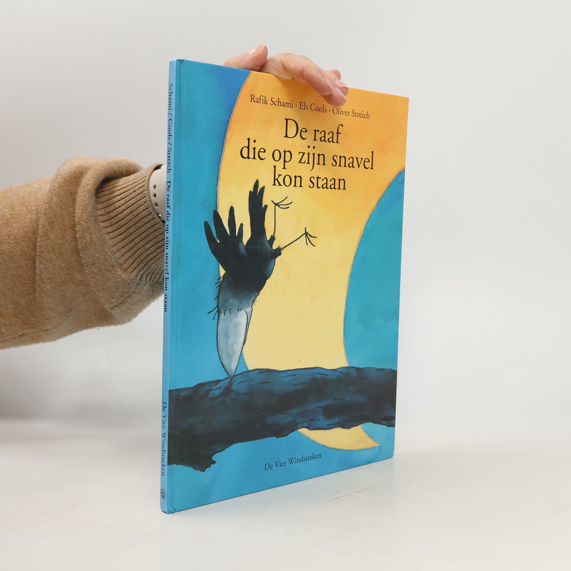 De raaf die op zijn snavel kon staan