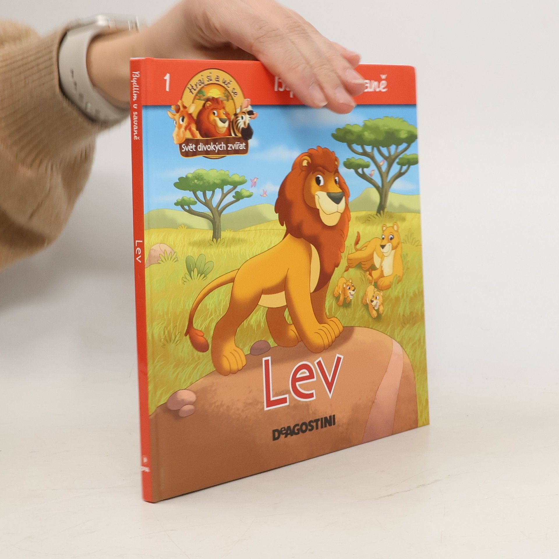 Auteurscollectief Bydlím v savaně 1. Lev