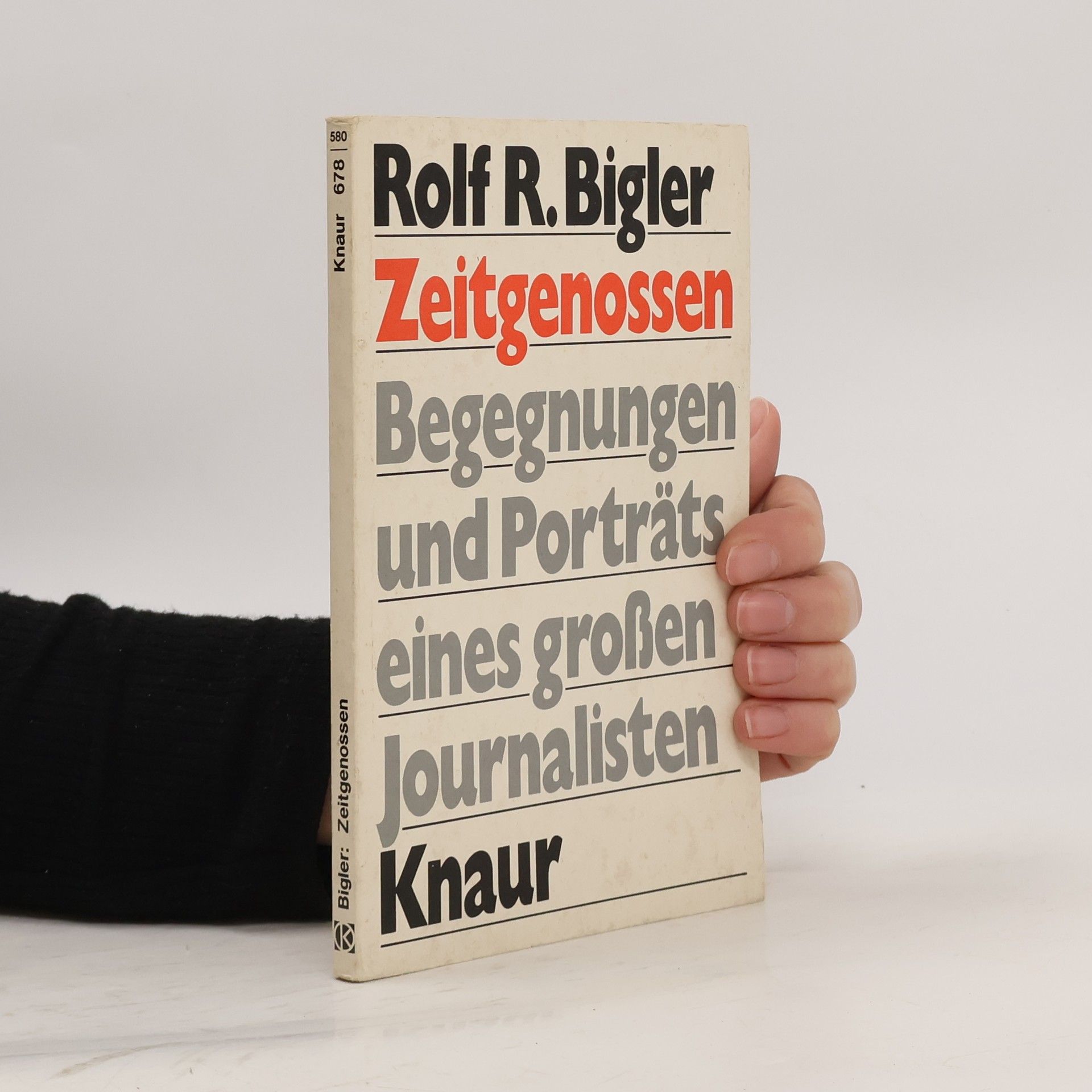 Rolf R. Bigler Zeitgenossen
