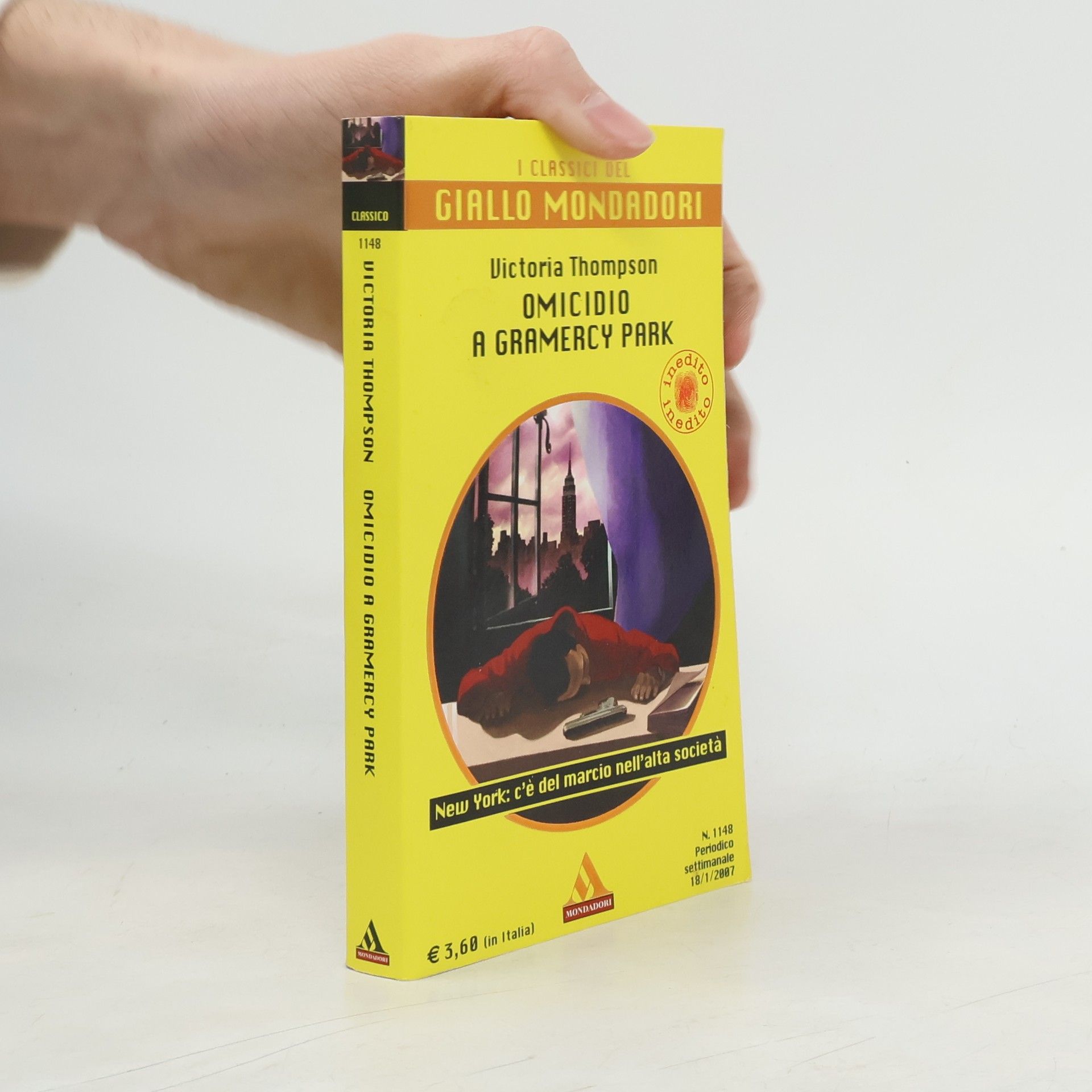 Victoria Thompson Omicidio a Gramercy Park