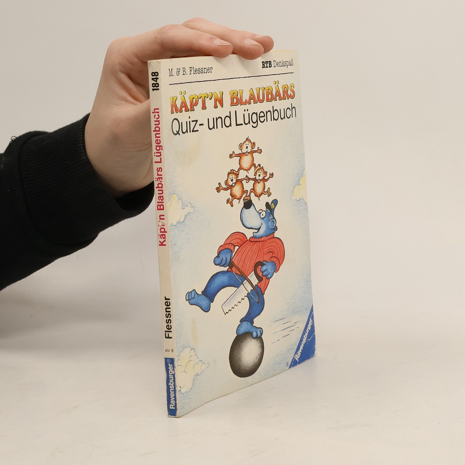 Marianne Flessner Käpt'n Blaubärs Quiz- und Lügenbuch