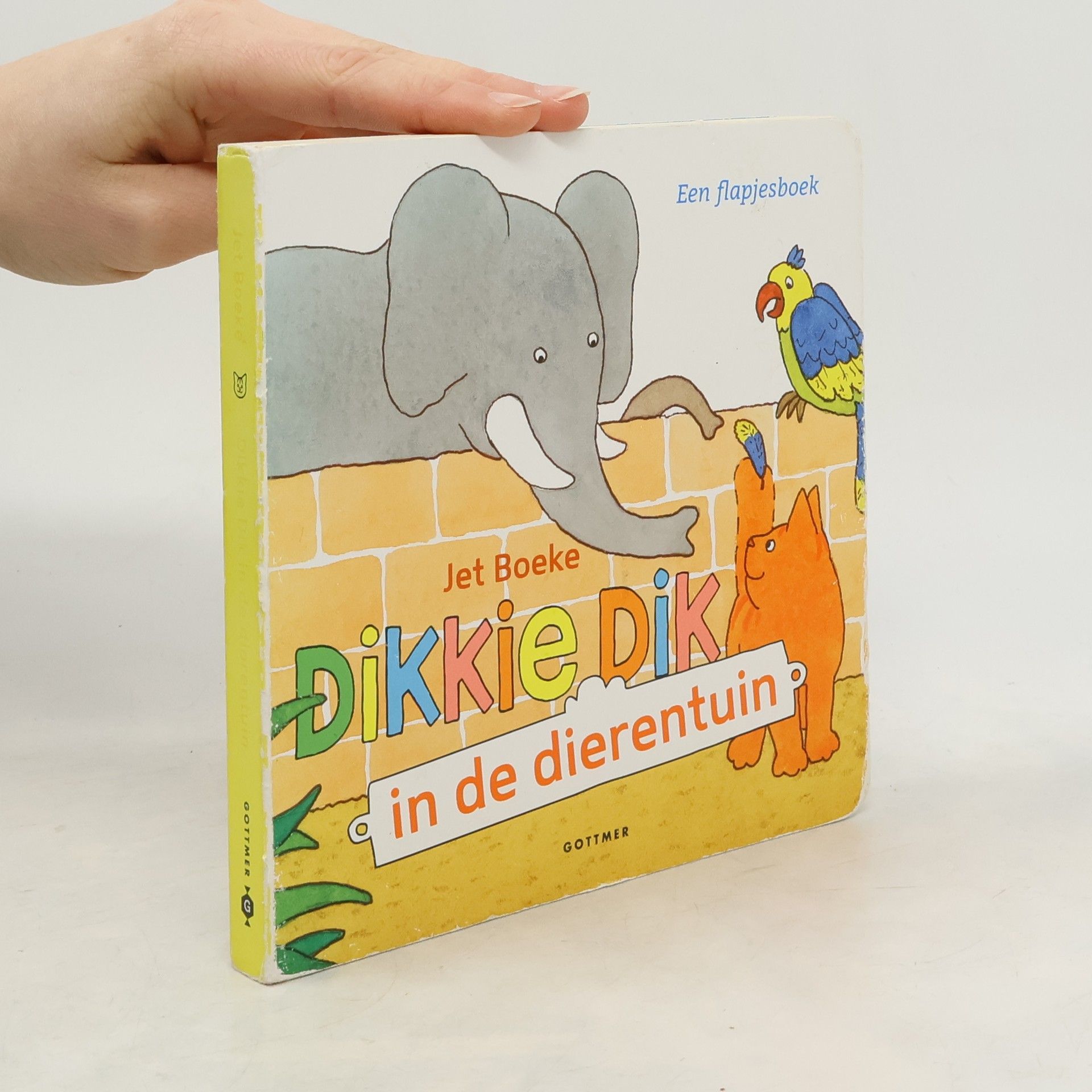 Jet Boeke Dikkie Dik in de dierentuin