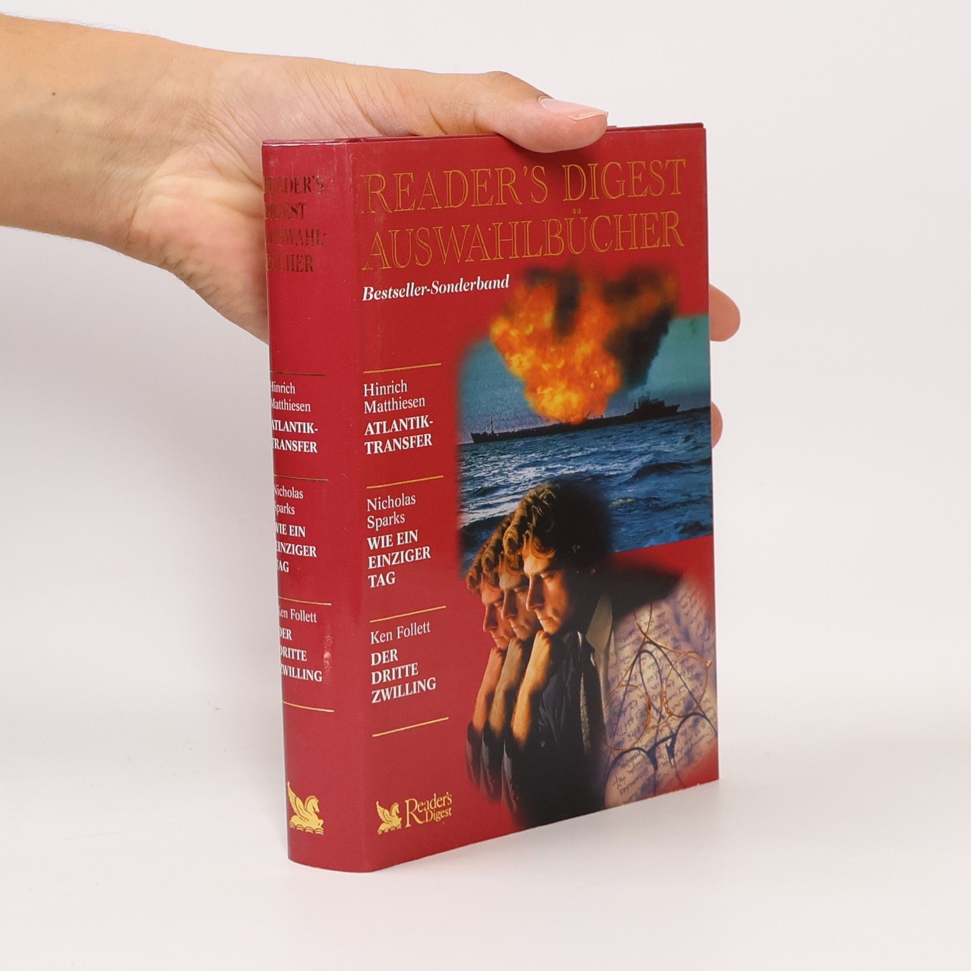 Readers Digest Auswahlbücher. Atlantiktransfer. Wie ein Einziger Tag. Der Dritte Zwilling