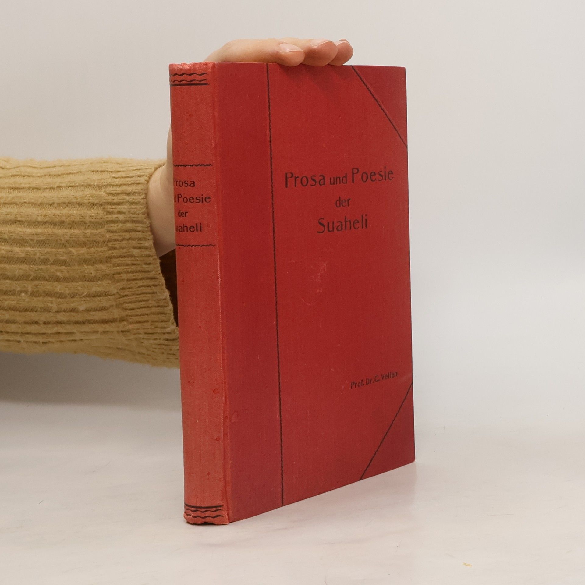 Carl Velten Prosa und Poesie der Suaheli