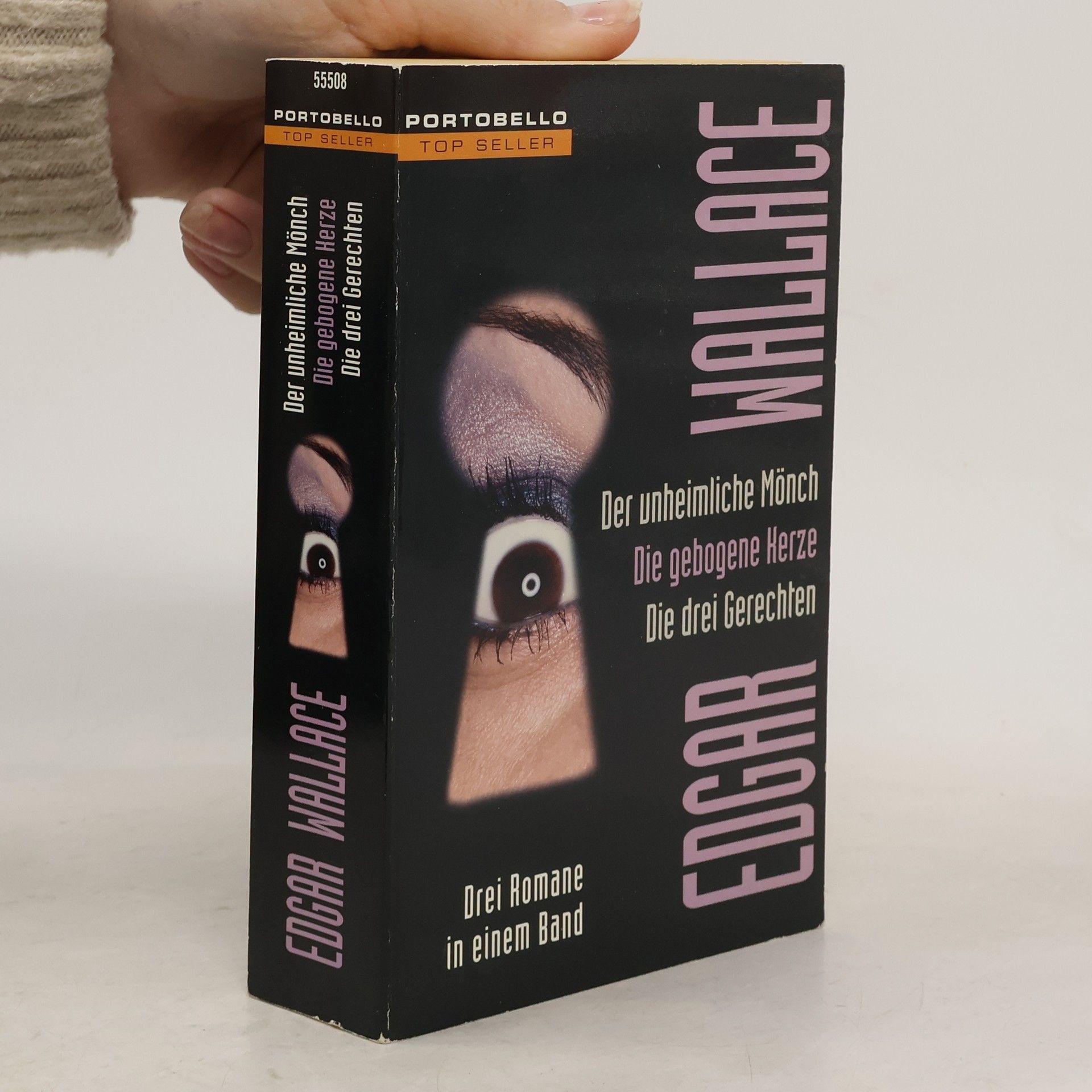 Edgar Wallace Der unheimliche Mönch. Die gebogene Kerze. Die drei Gerechten