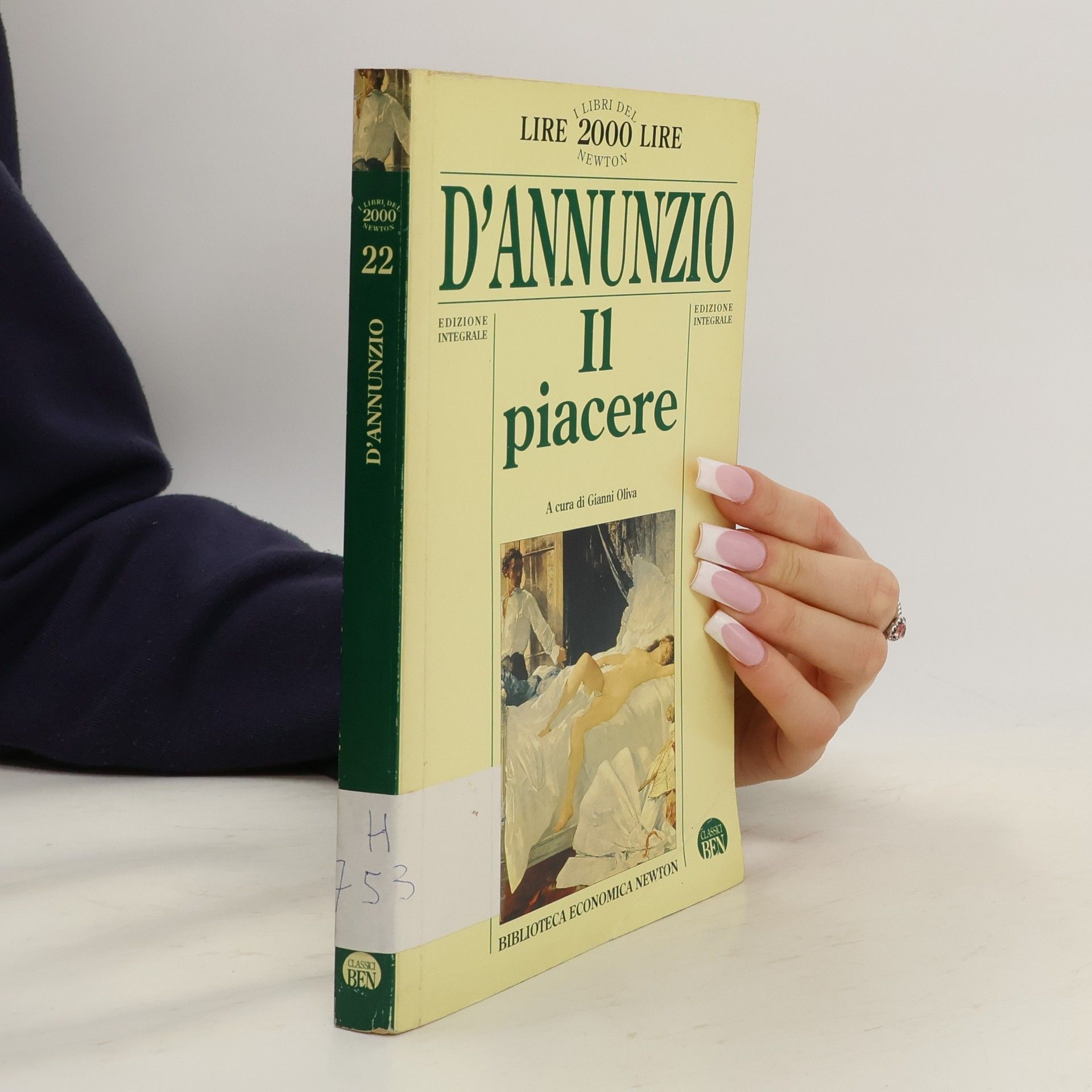 Gabrielle D. Annunzio Il piacere