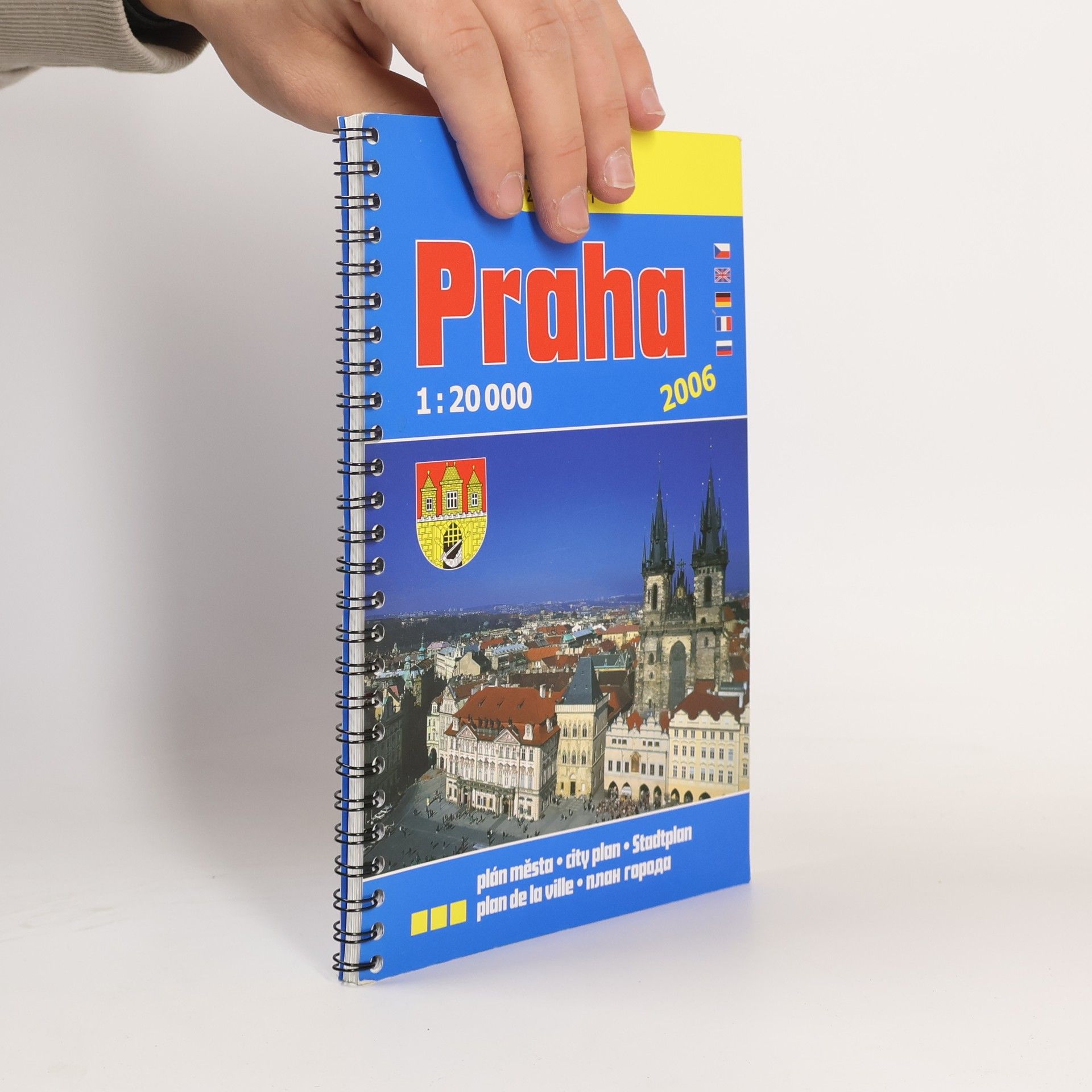 Praha knižní plán 1:20 000