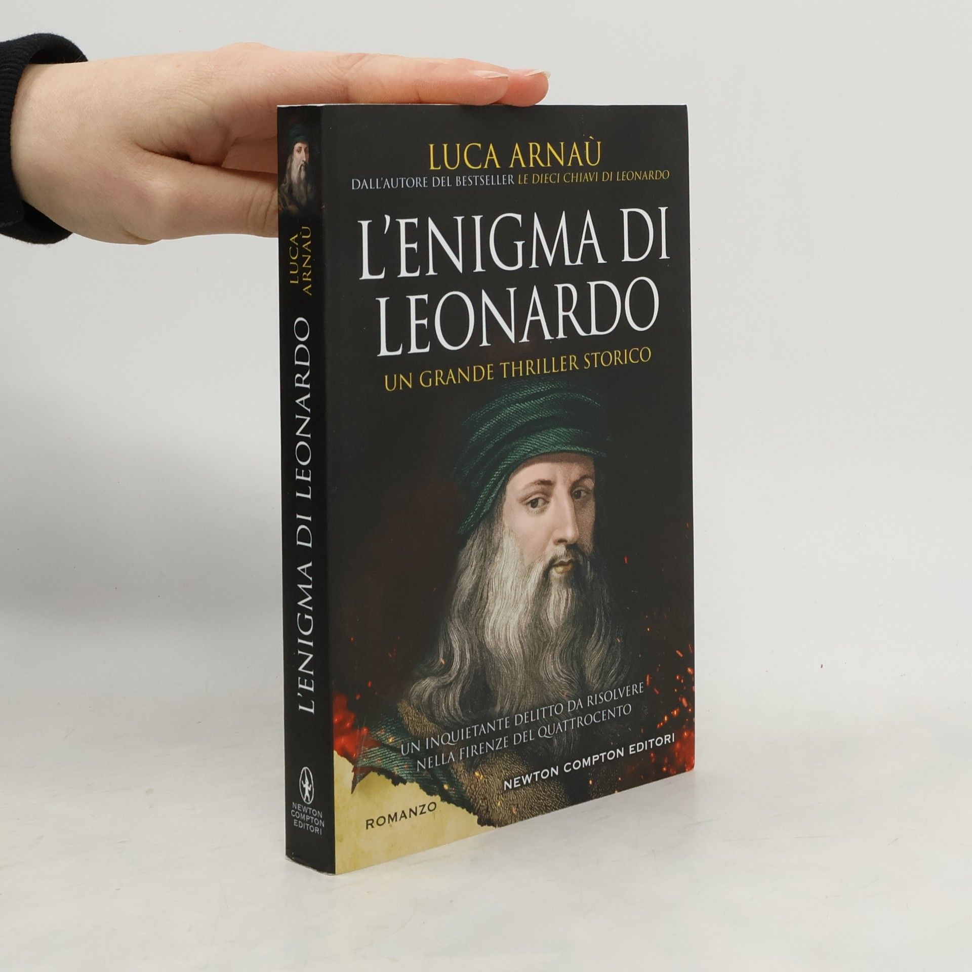 Luca Arnau Nuova narrativa Newton: L'enigma di Leonardo