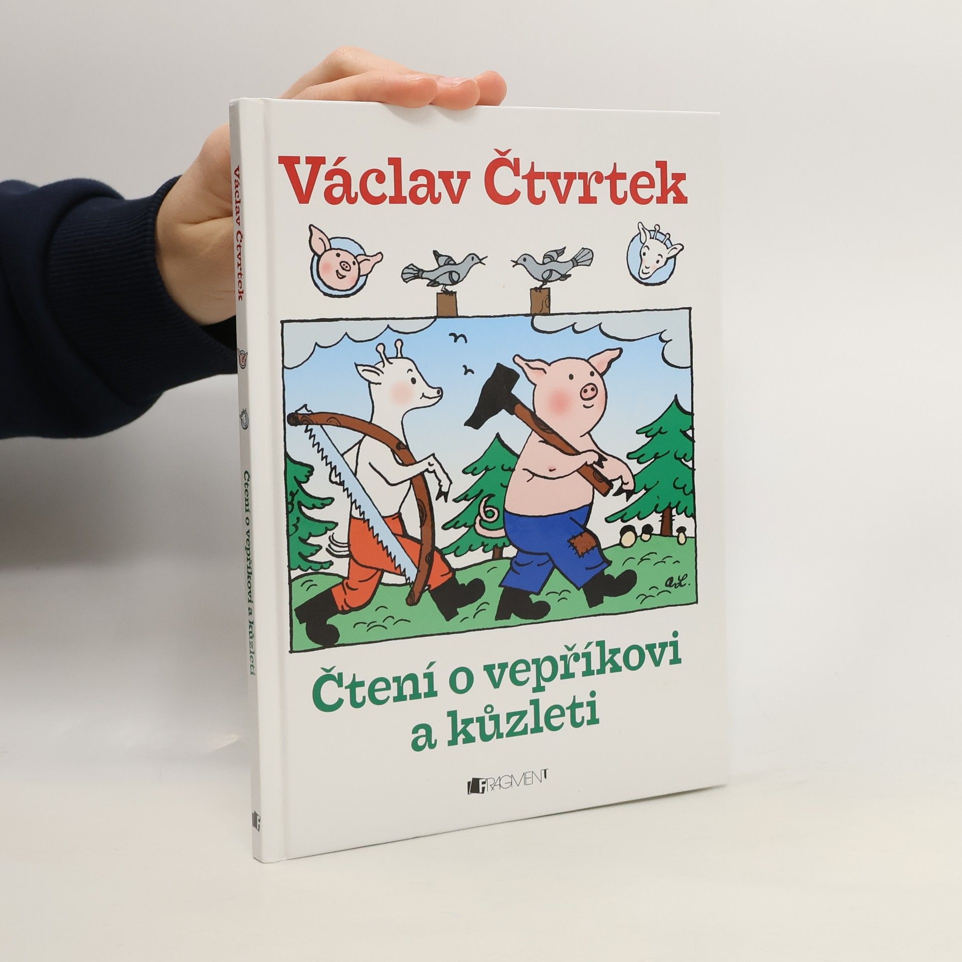 Václav Čtvrtek Čtení o vepříkovi a kůzleti