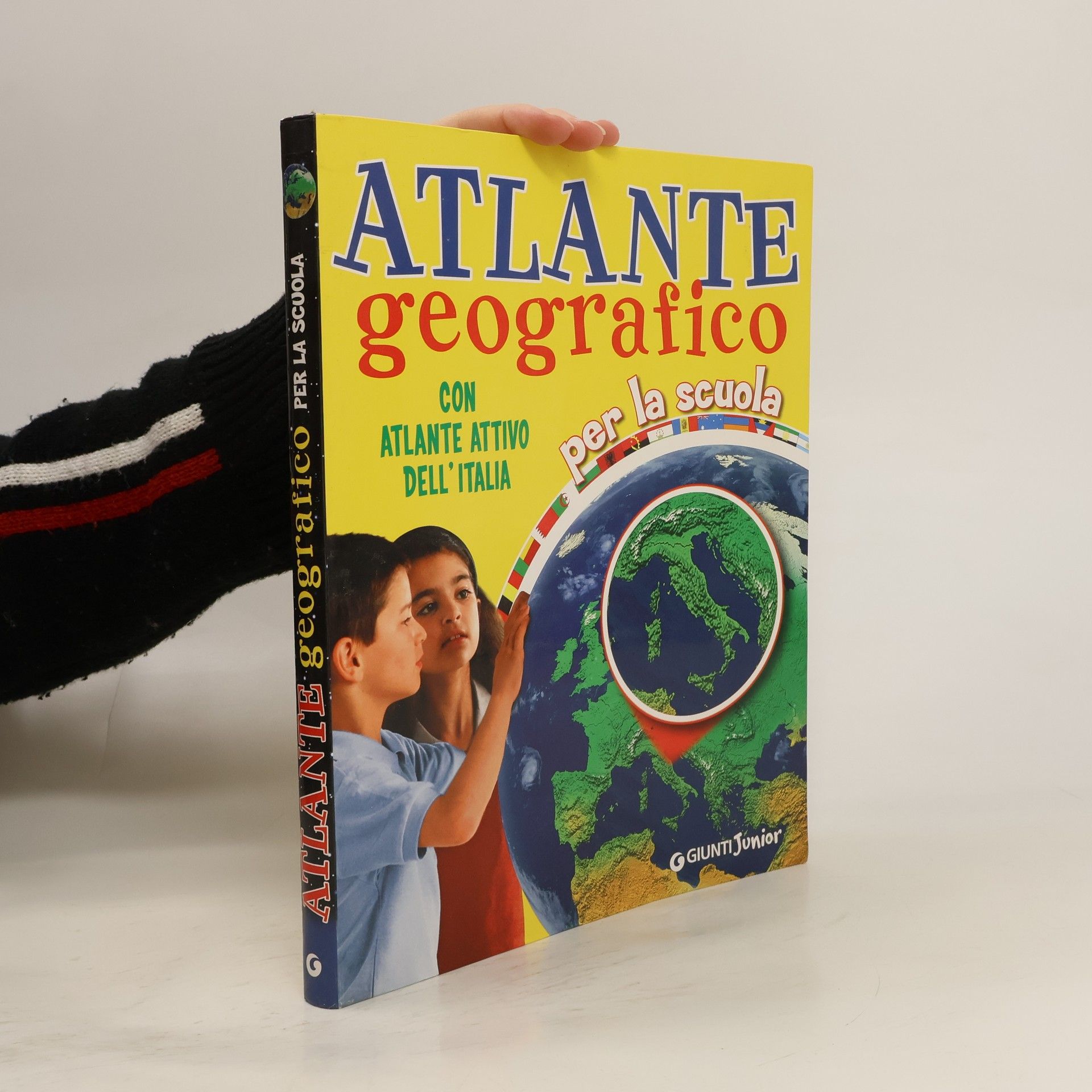 Giunti Junior Atlante geografico per la scuola con atlante attivo dell'Italia