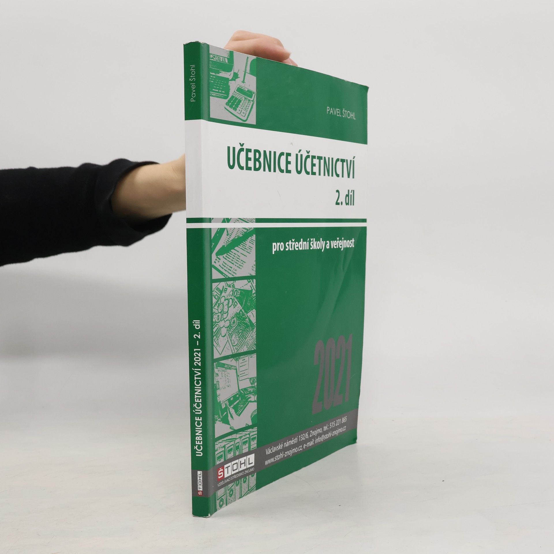 Učebnice účetnictví 2. díl, dvacáté druhé upravené vydání podle právního stavu k 1. 1. 2021