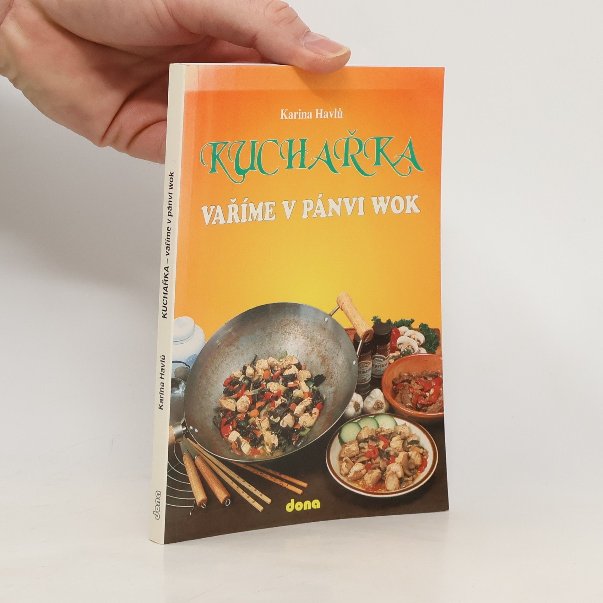 Karina Havlů Kuchařka. Vaříme v pánvi wok