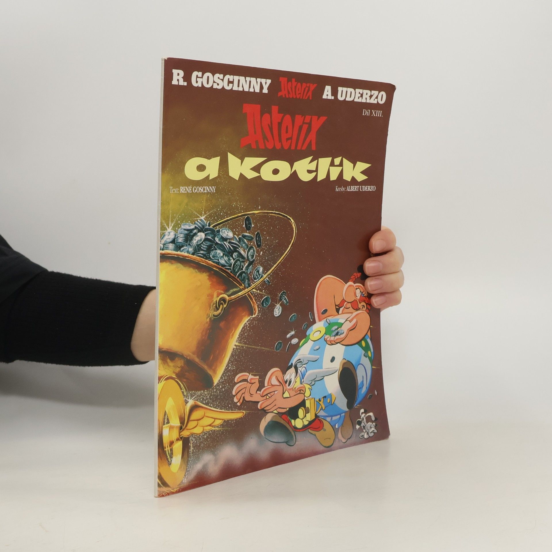 René Goscinny Asterix a kotlík