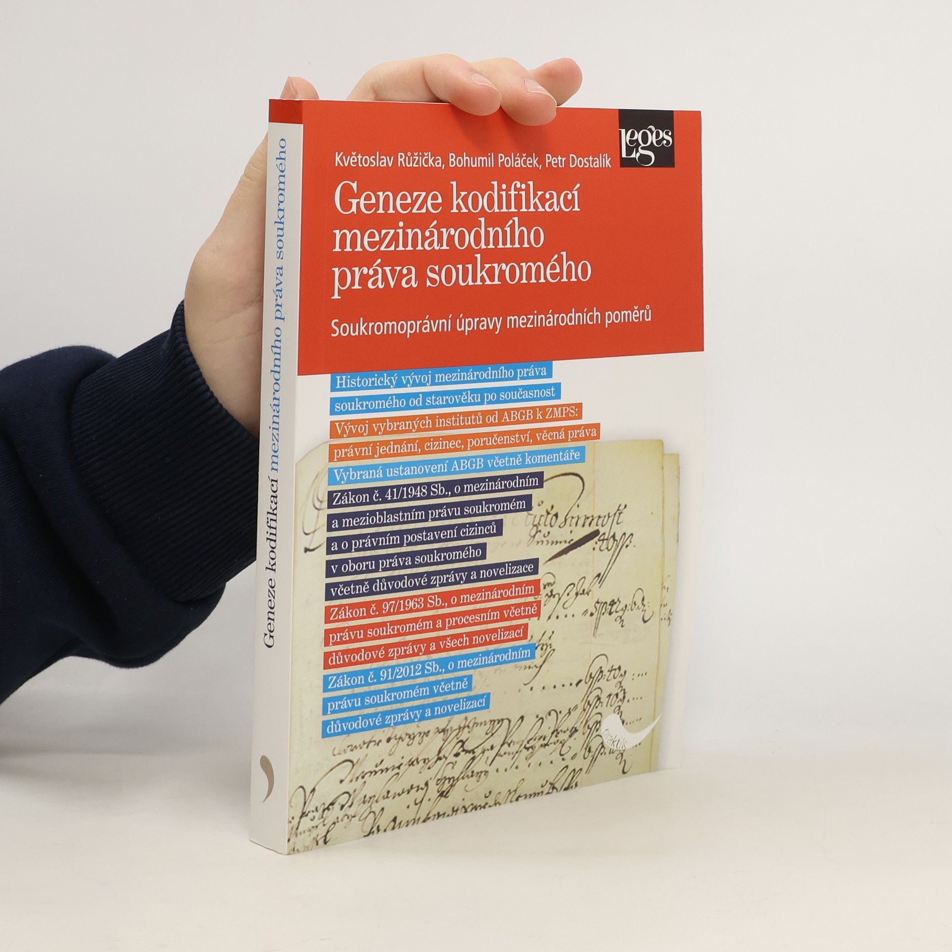 Geneze kodifikací mezinárodního práva soukromého